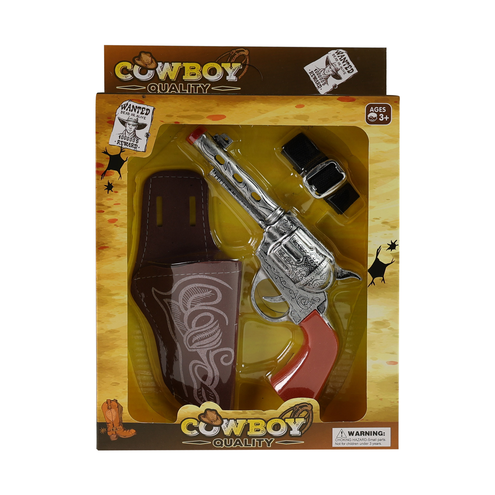 Kovbojská pistole s pouzdrem