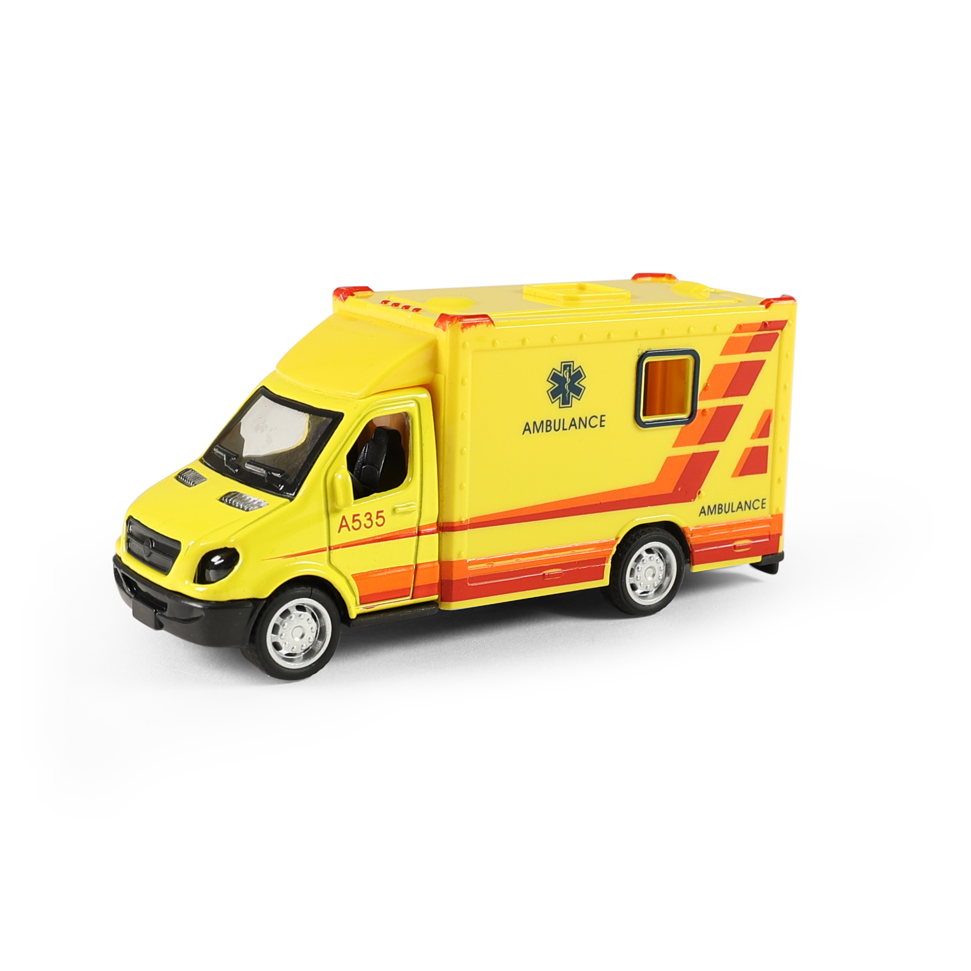 Auto ambulance kov/plast