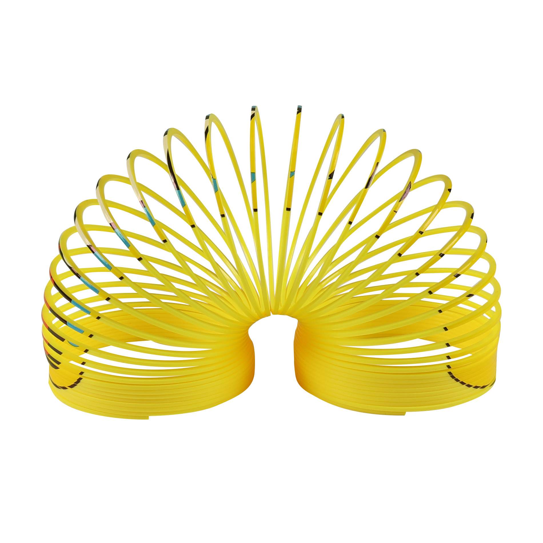 Magická pružina/spirála žlutá se smajlíkem