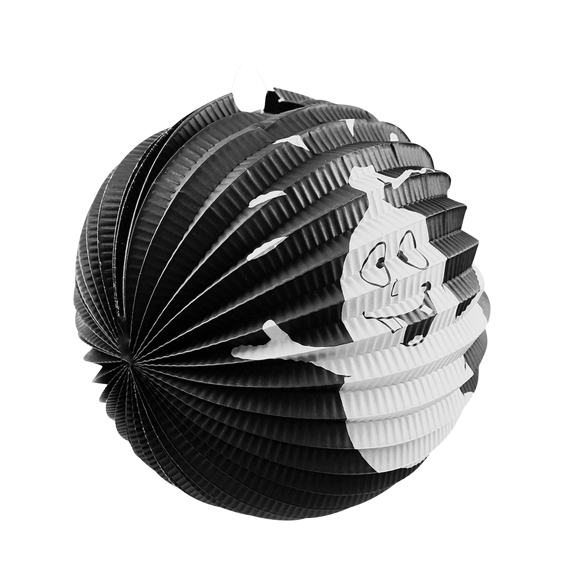 Lampión Halloween duch 25 cm se svítící hůlkou 40 cm