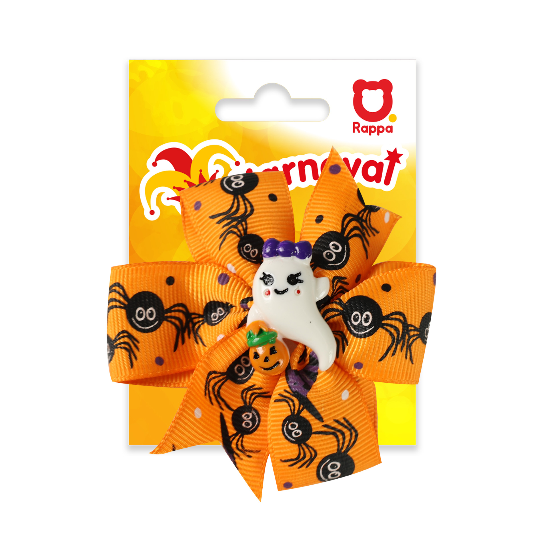 Spona do vlasů oranžová duch