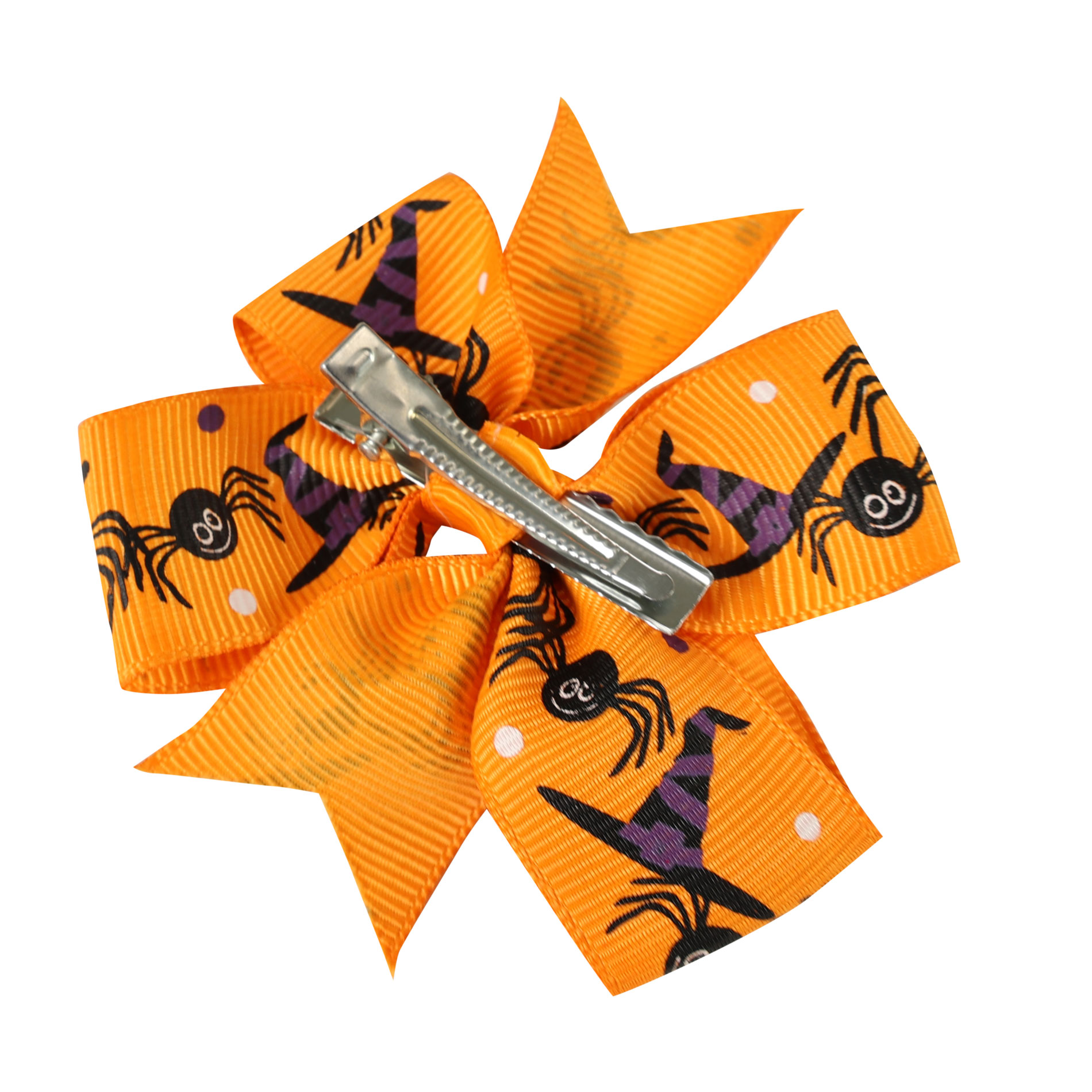 Spona do vlasů oranžová duch