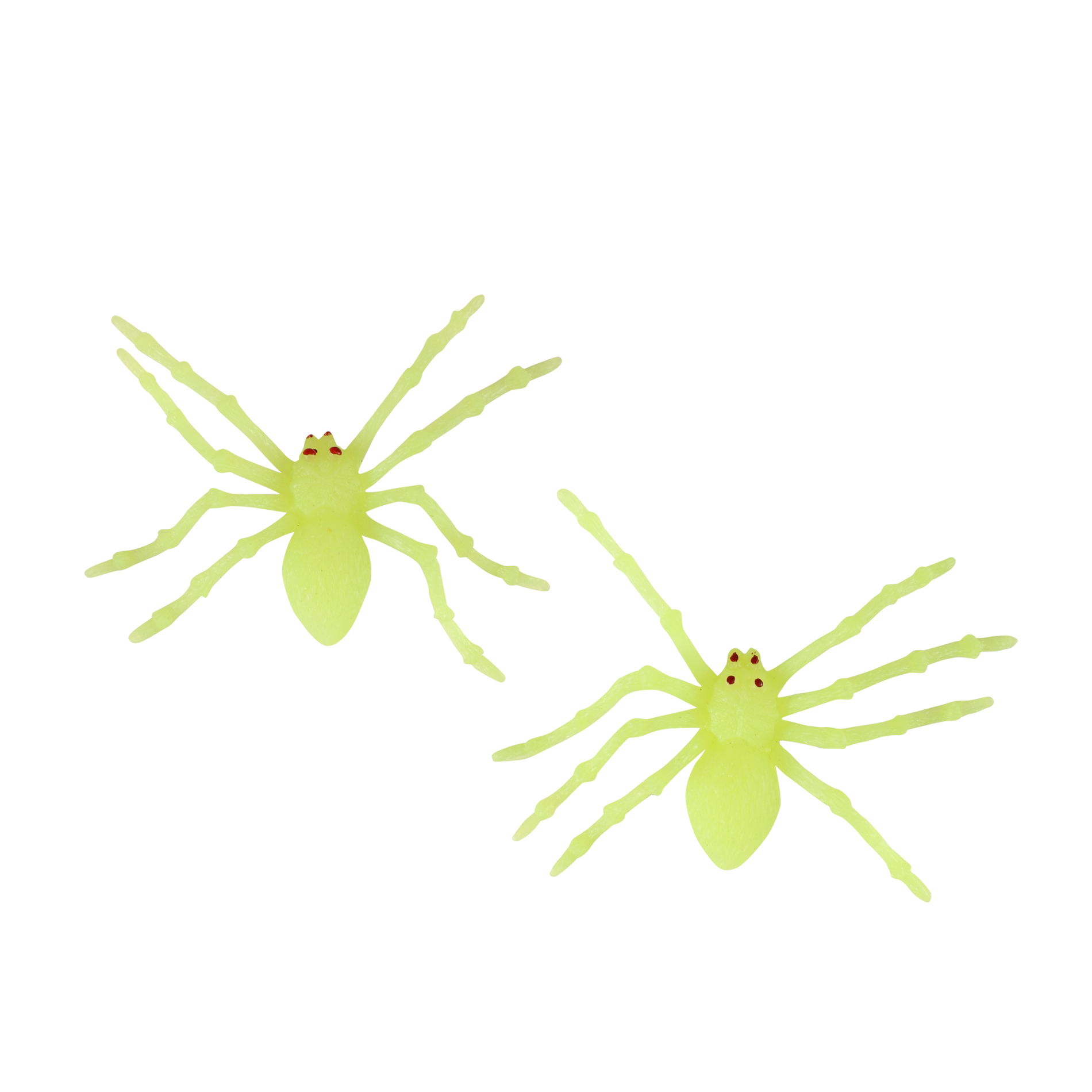 Dekorace pavouci svítící ve tmě 2 ks