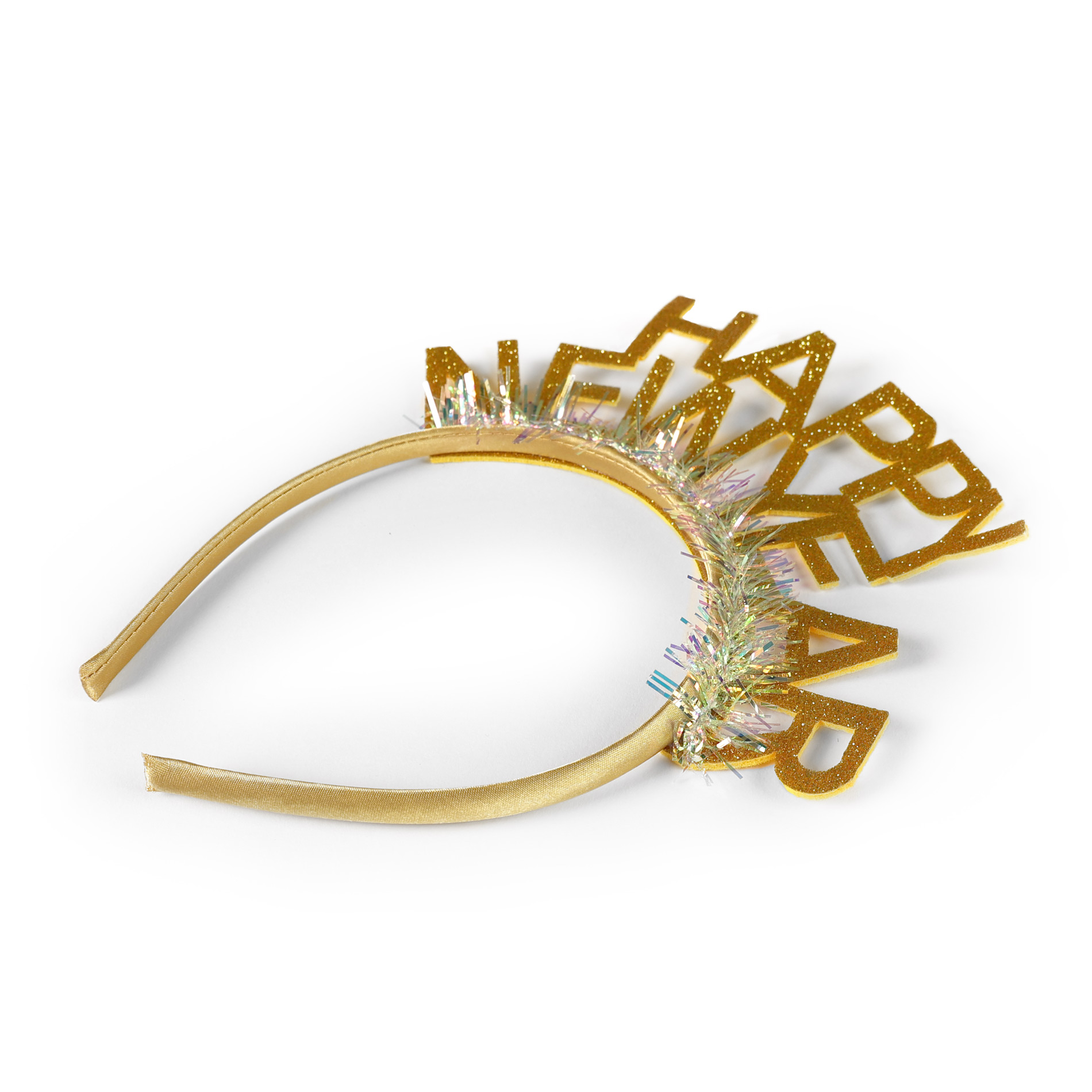 Čelenka Happy New Year zlatá