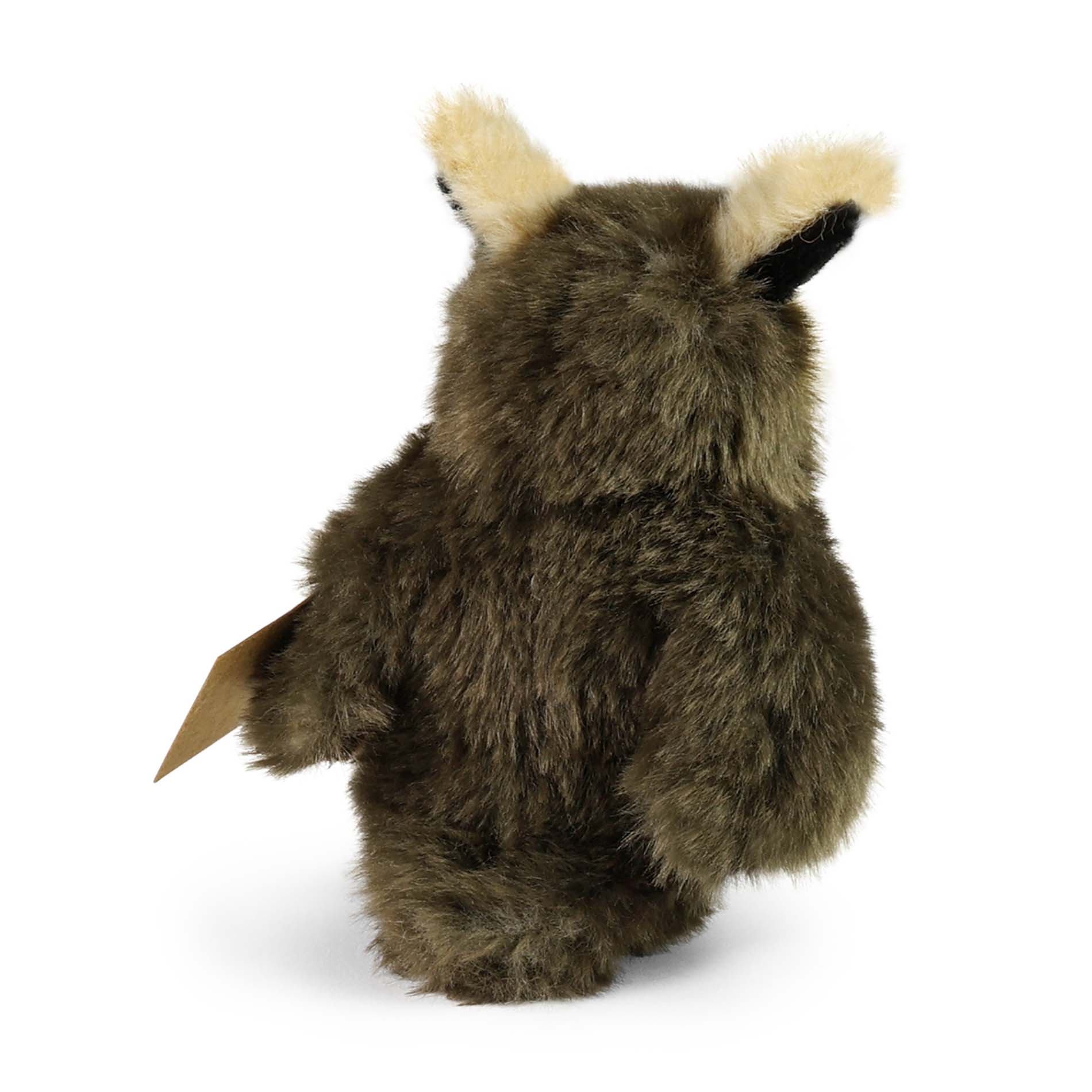 Plyšový pták sova/výr 13 cm  ECO-FRIENDLY