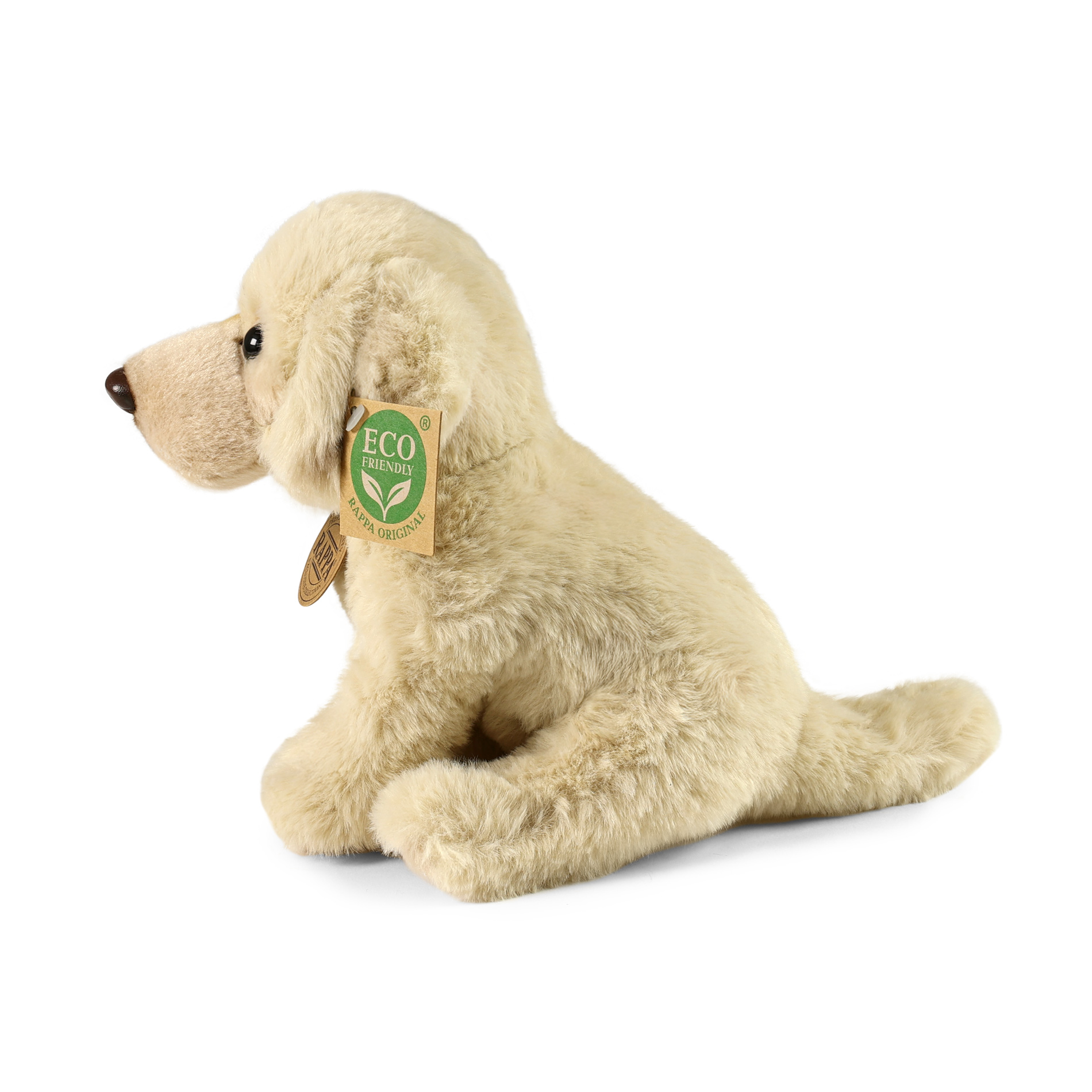 Plyšový pes labrador sedící 23 cm SOFT COLLECTION