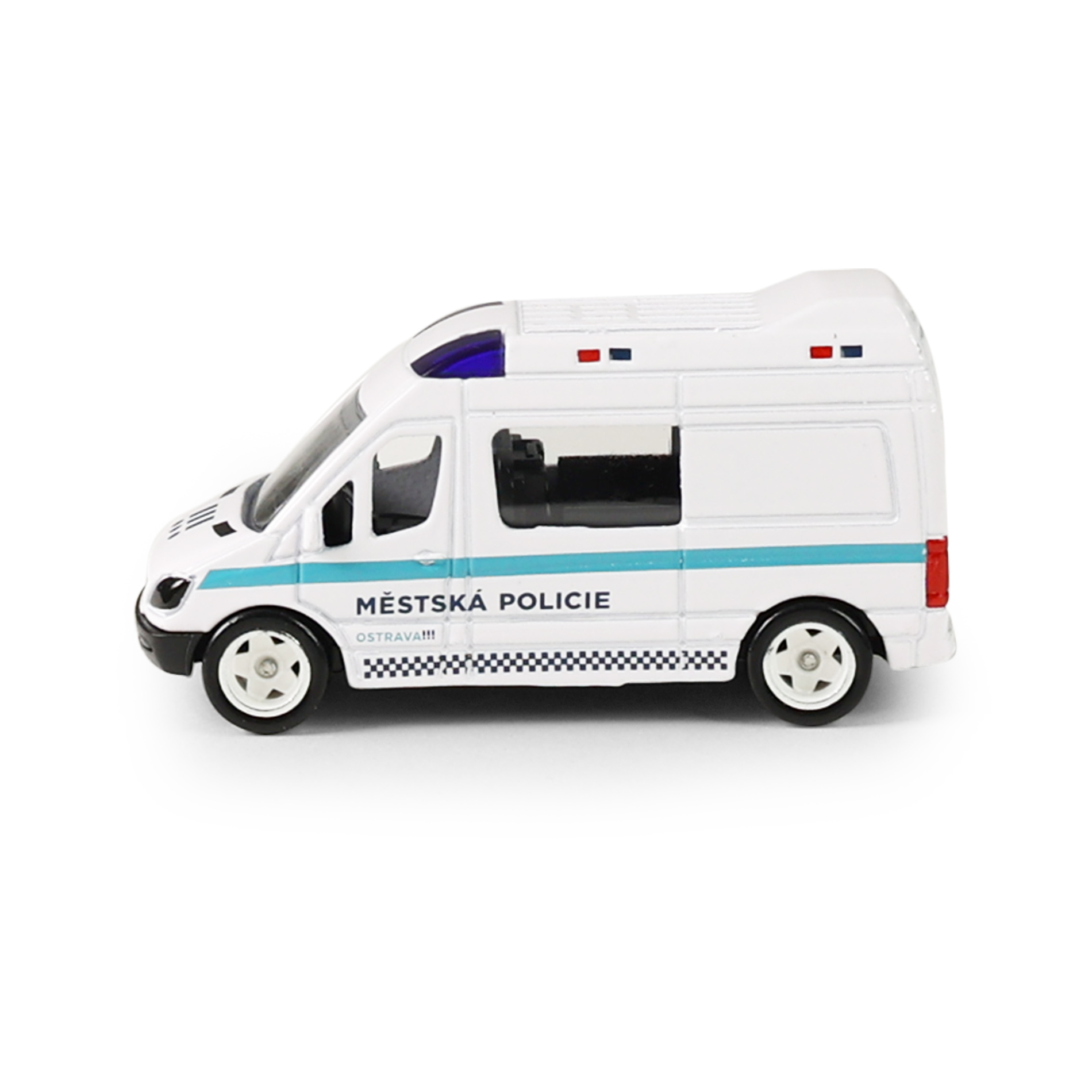 Kovové auto policie Ostrava 7 cm
