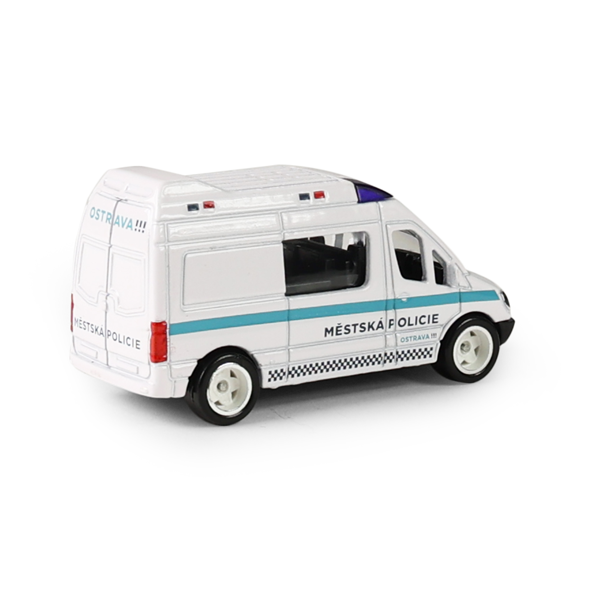 Kovové auto policie Ostrava 7 cm