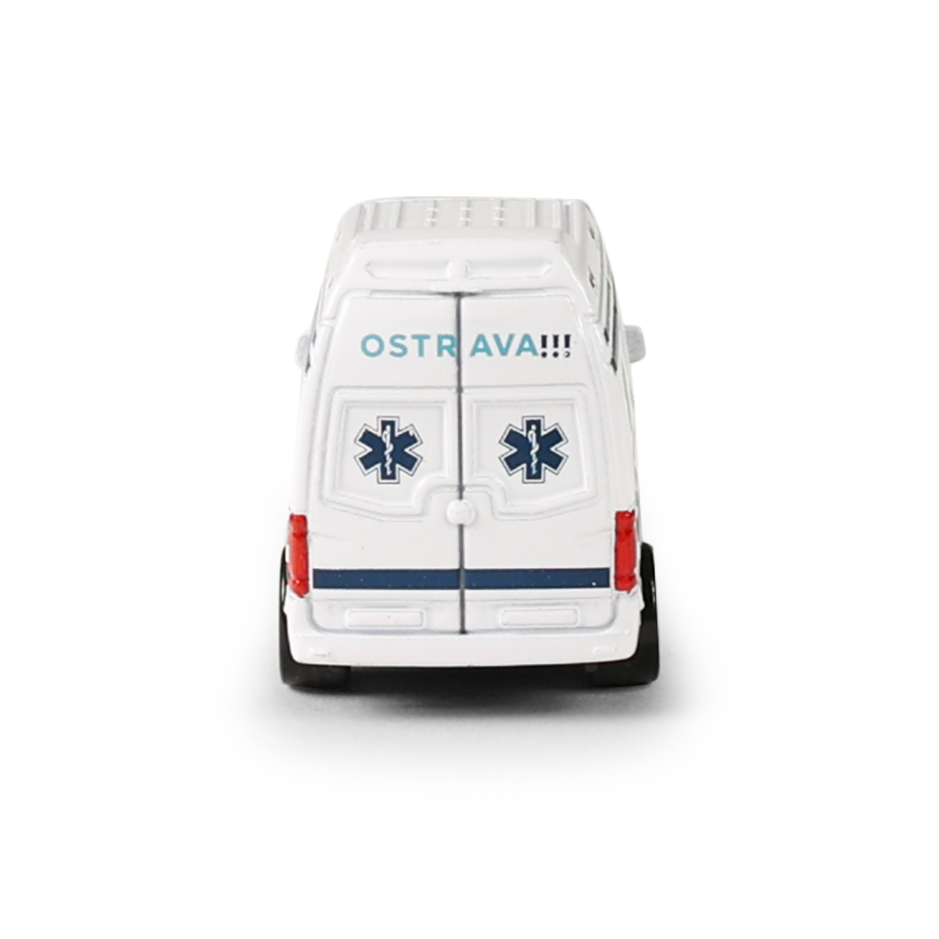 Kovové auto sanitka Ostrava 7 cm