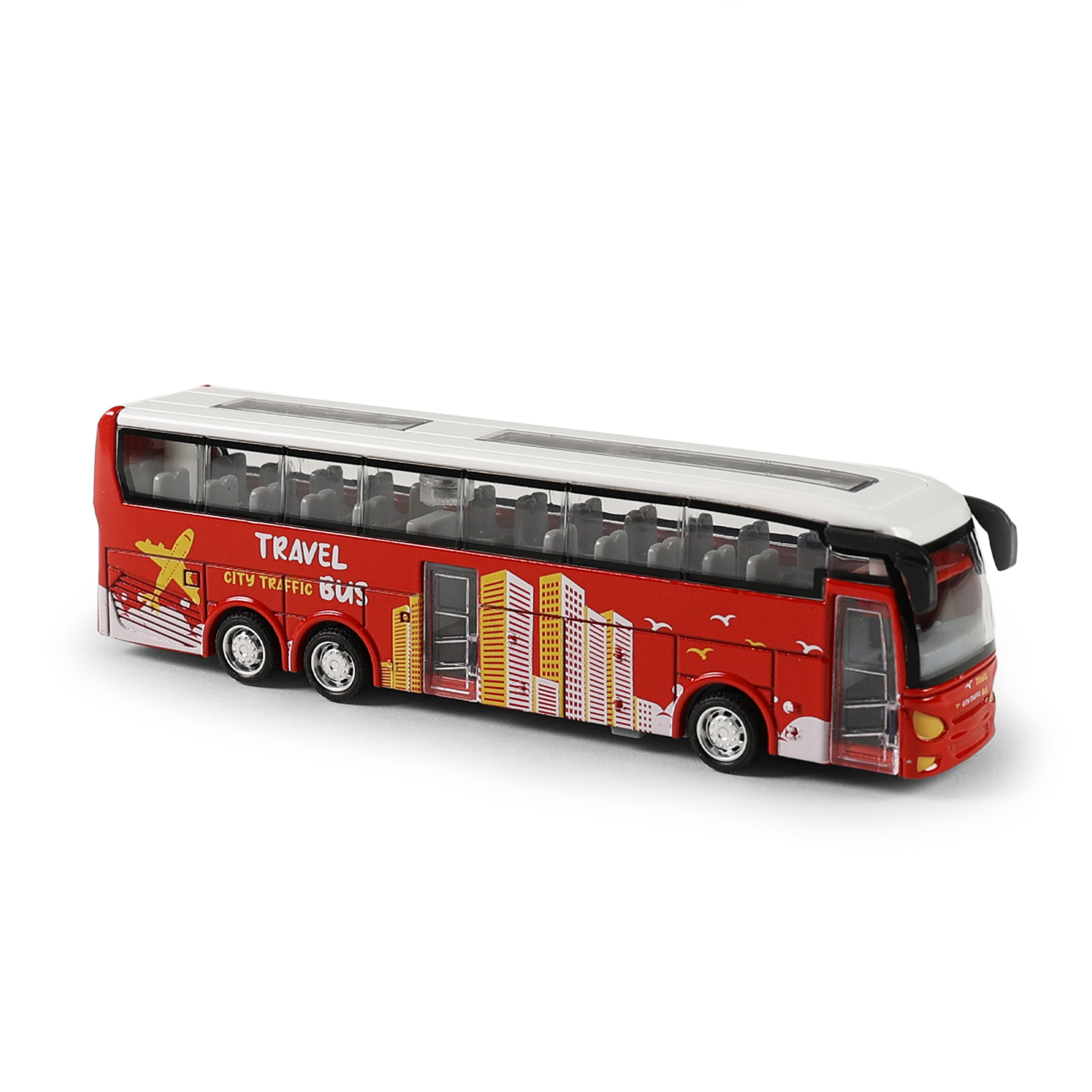 Kovový dálkový autobus