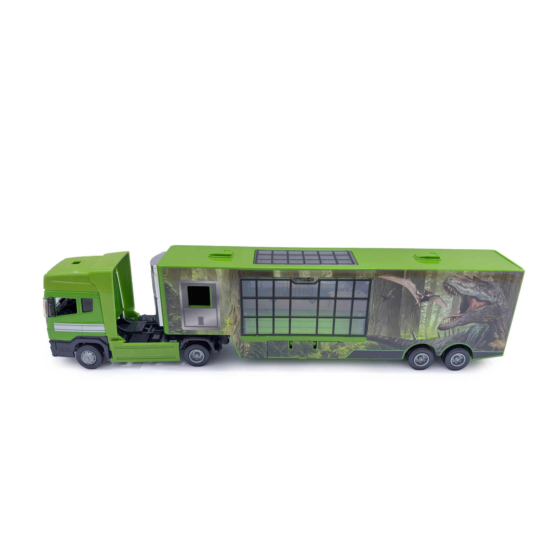 Auto kamion kov/plast s motivem dinosaura II.