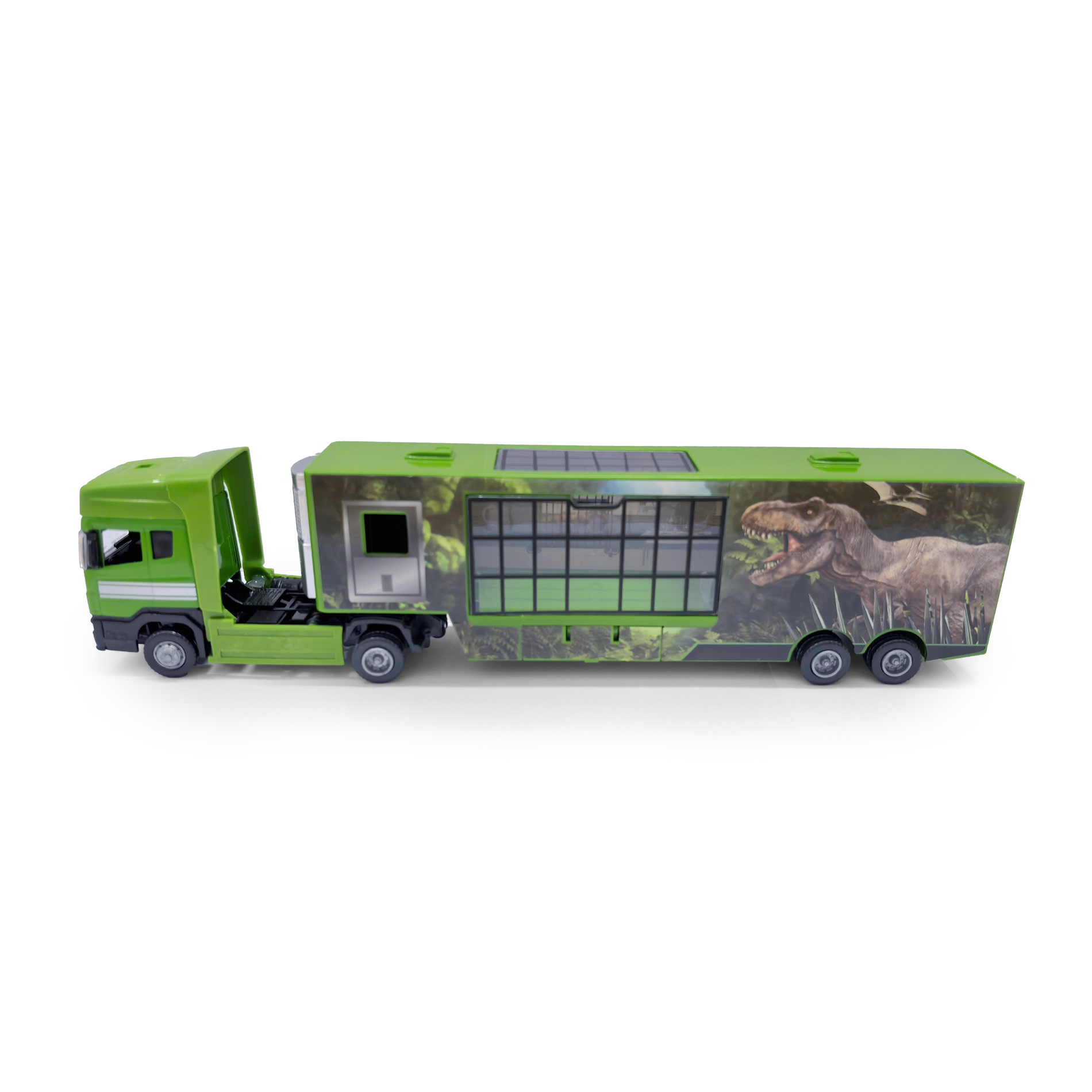 Auto kamion kov/plast s motivem dinosaura III.