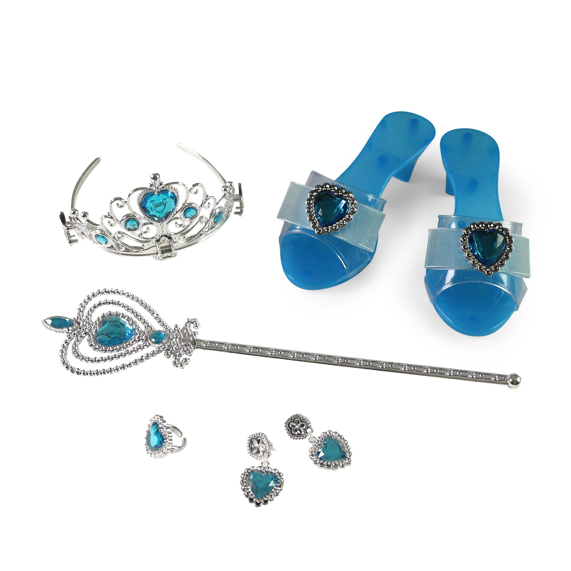 Sada princezna se střevíčky a příslušenstvím modrá