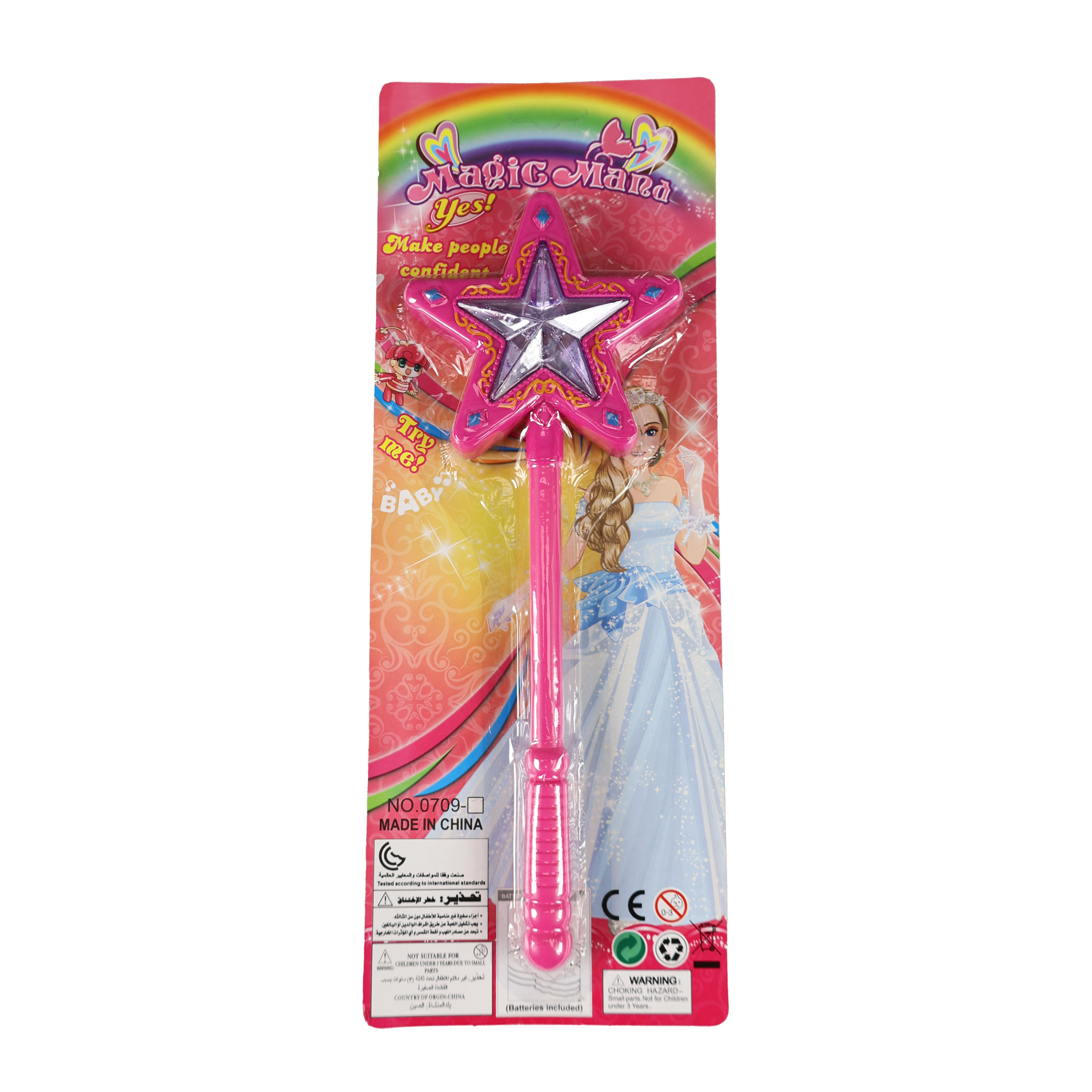 Hůlka pro princezny se světlem a zvukem