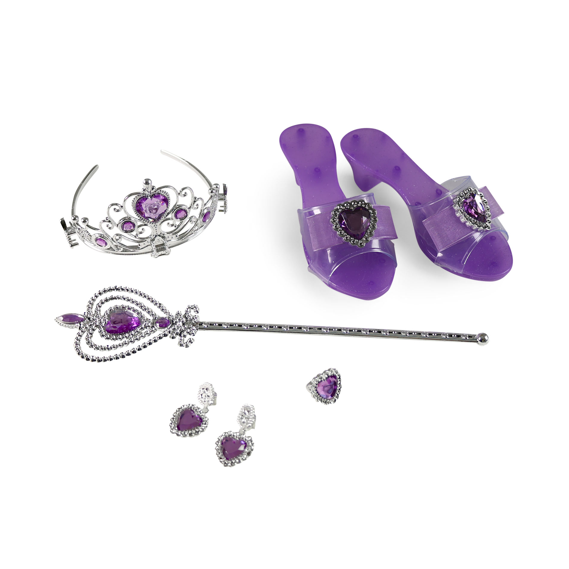 Sada princezna s příslušenstvím fialová