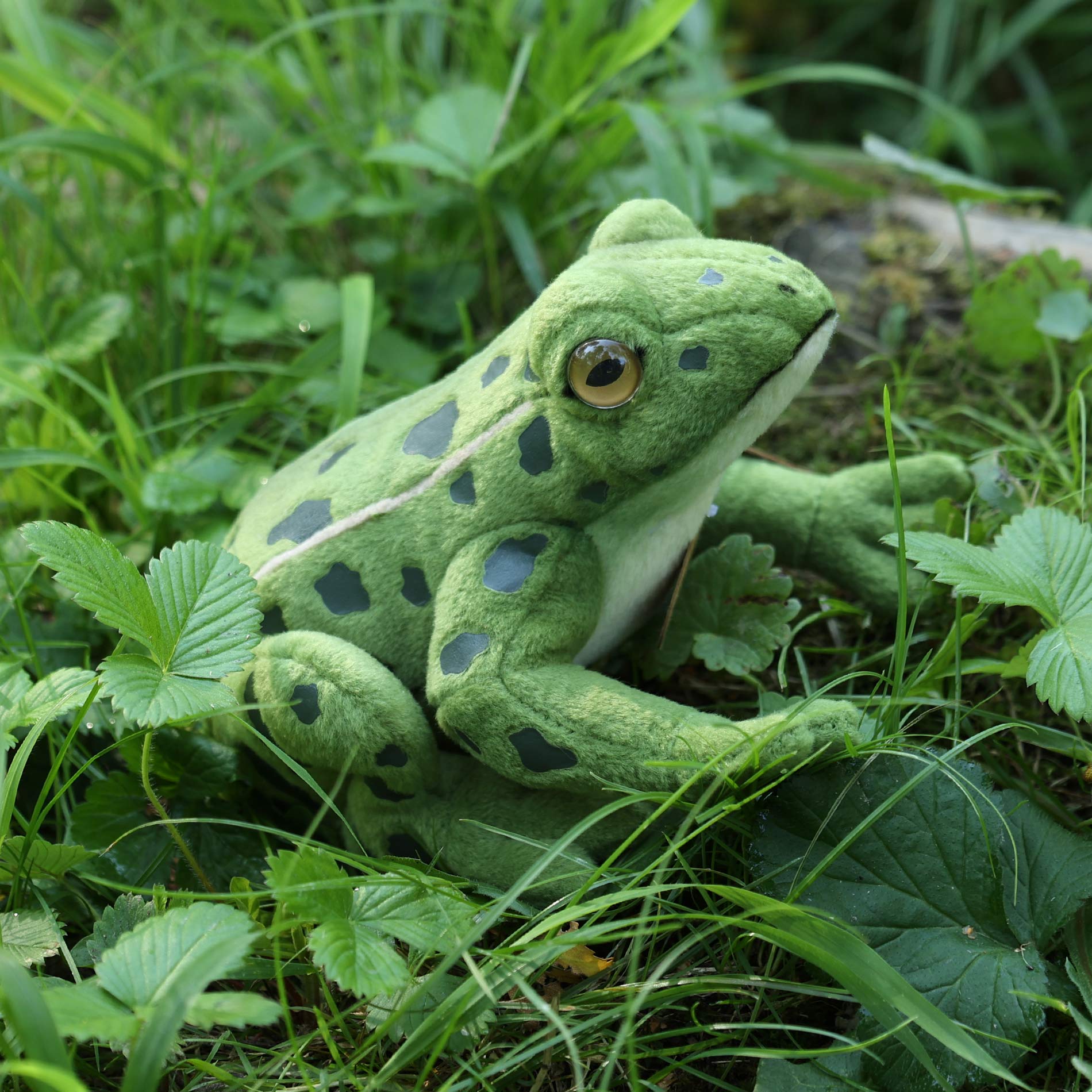 Plyšová žába 19 cm ECO-FRIENDLY