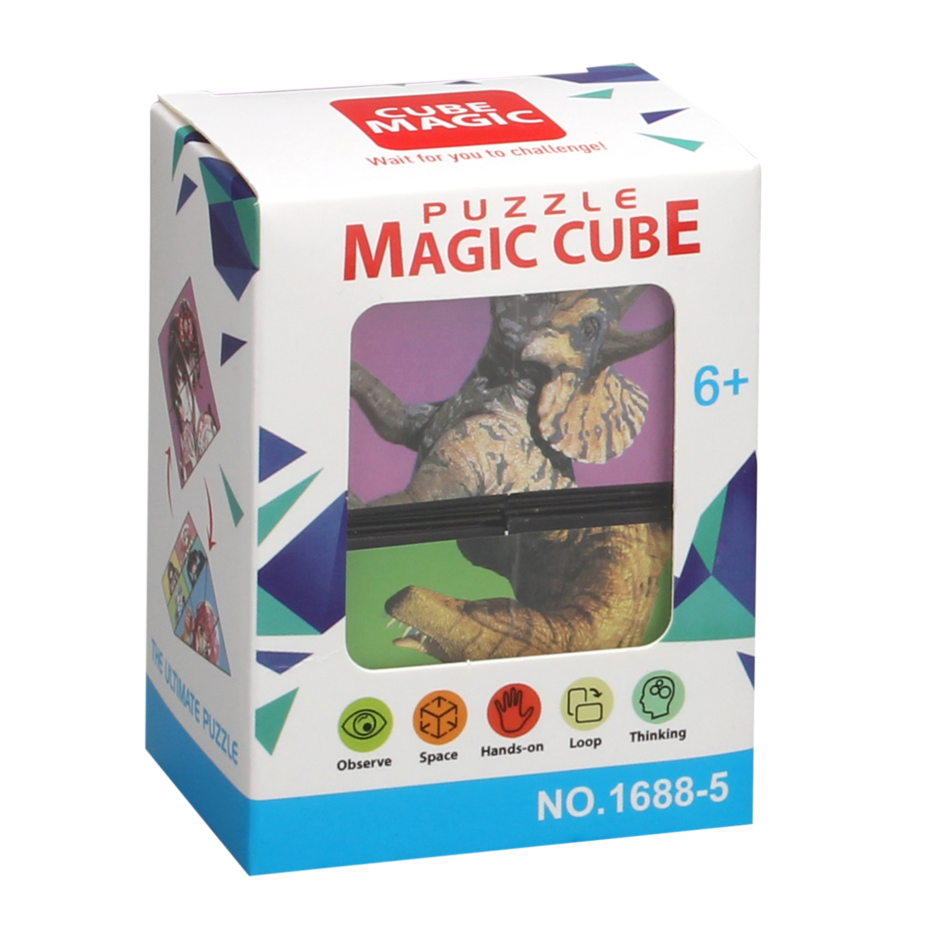 Magický hlavolam dino