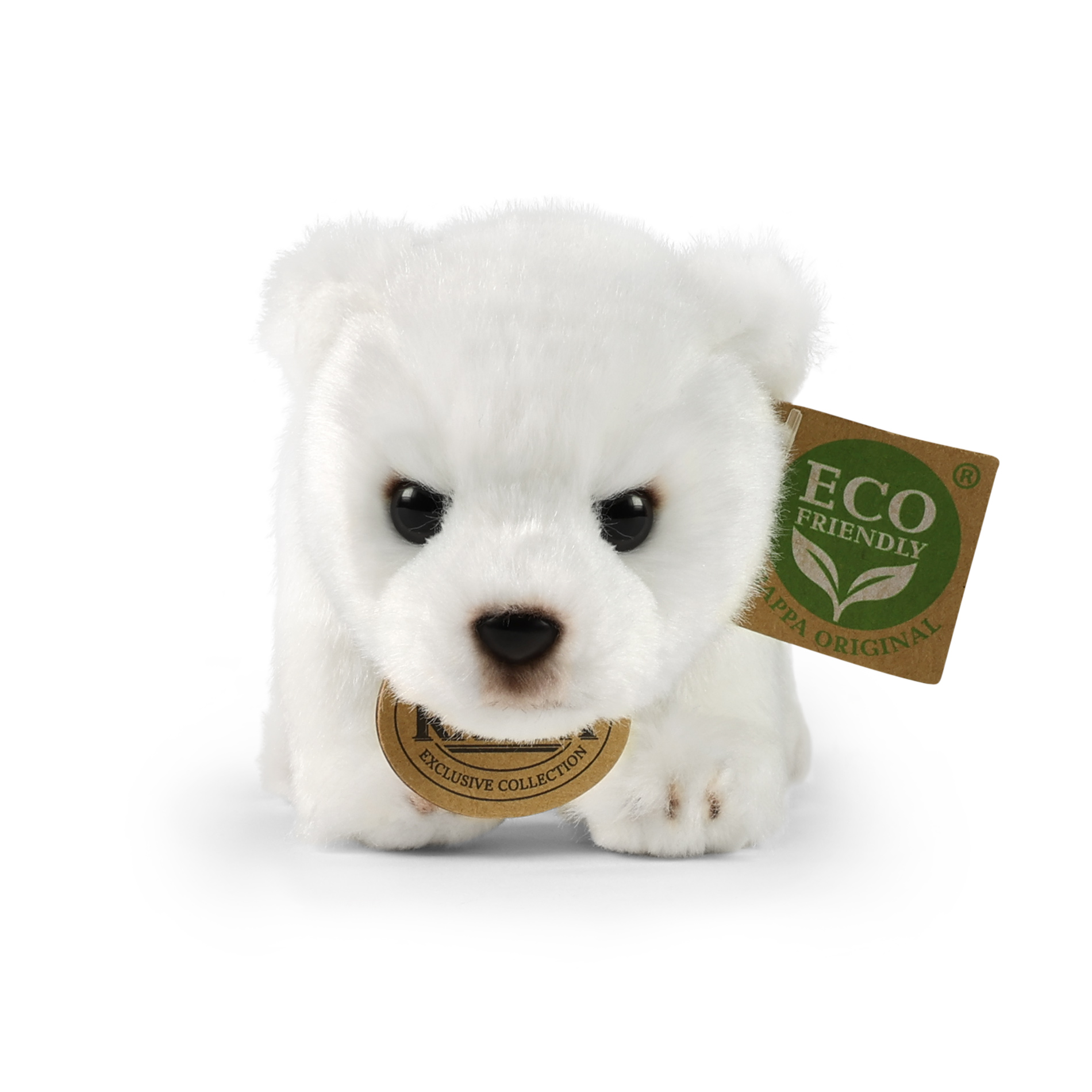Plyšový medvěd lední stojící 19 cm ECO-FRIENDLY