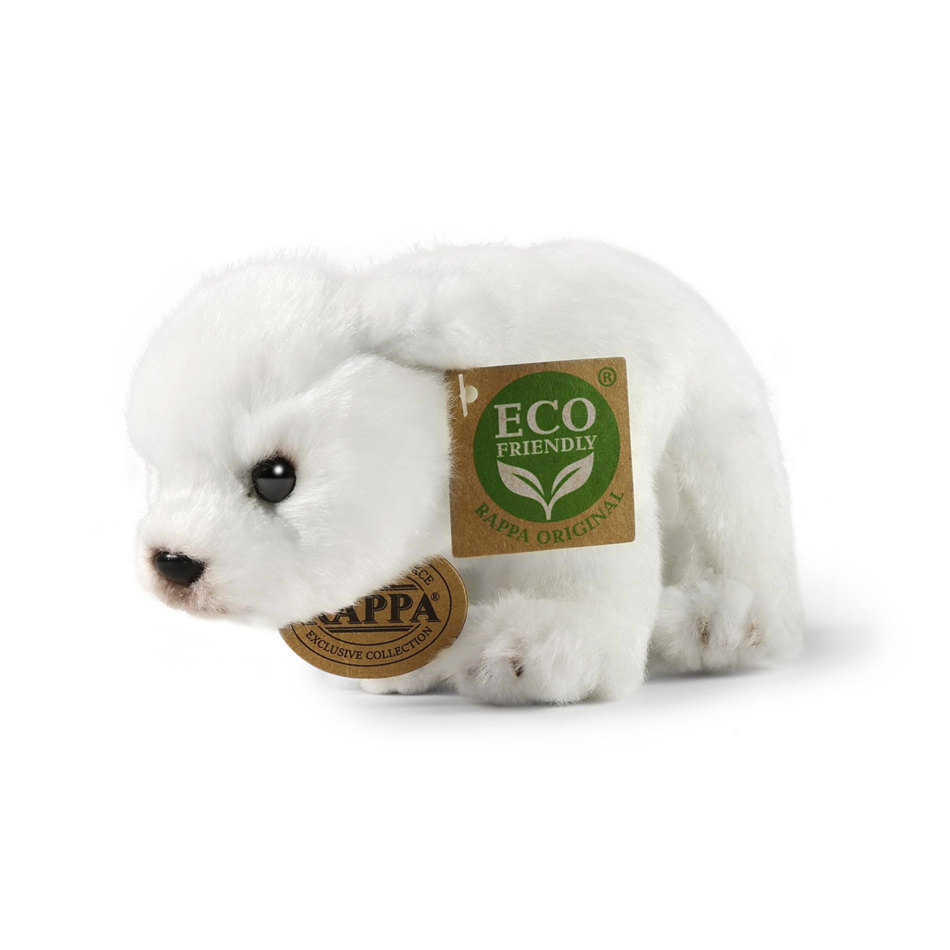 Plyšový medvěd lední stojící 19 cm ECO-FRIENDLY