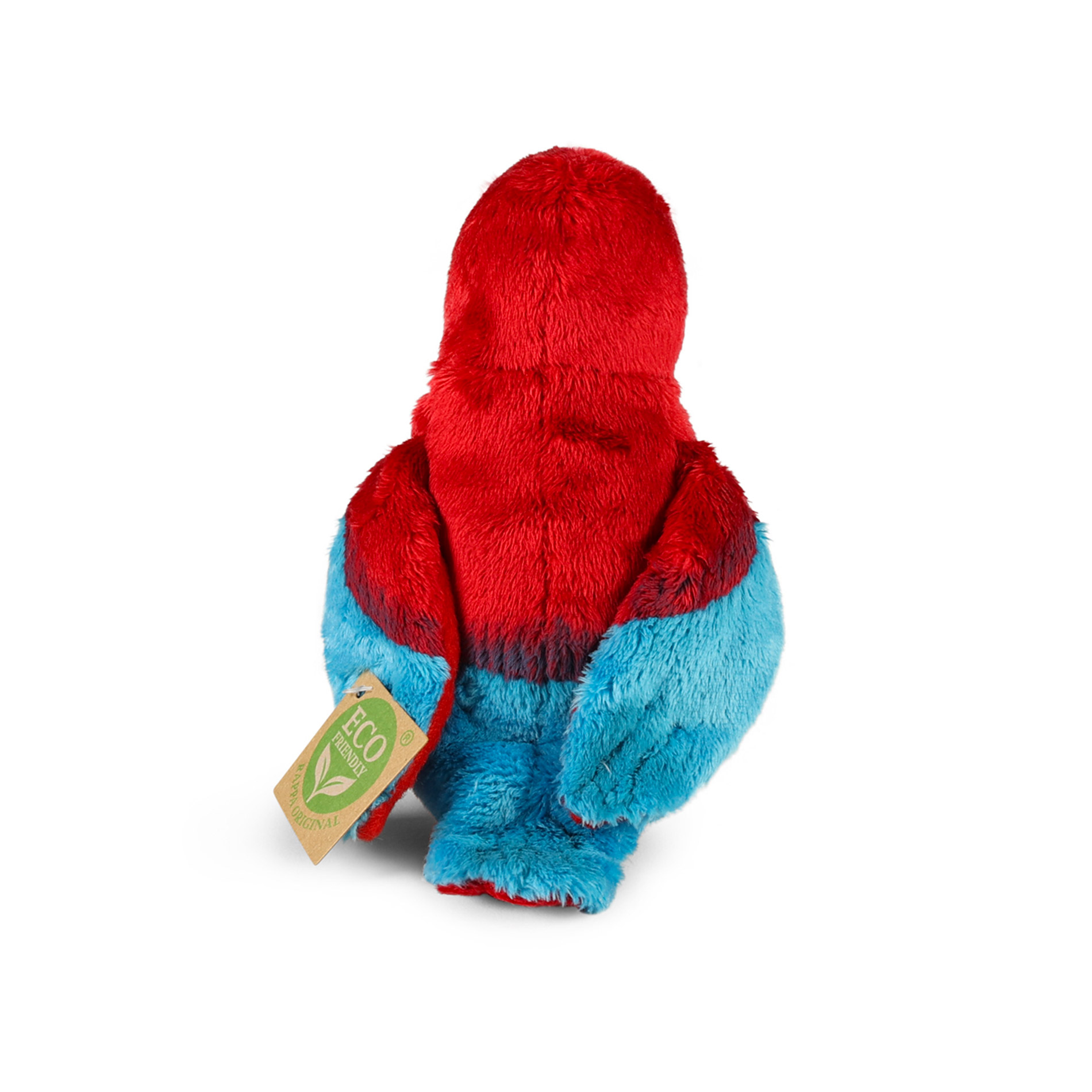 Plyšový papoušek červený ara 15 cm ECO-FRIENDLY