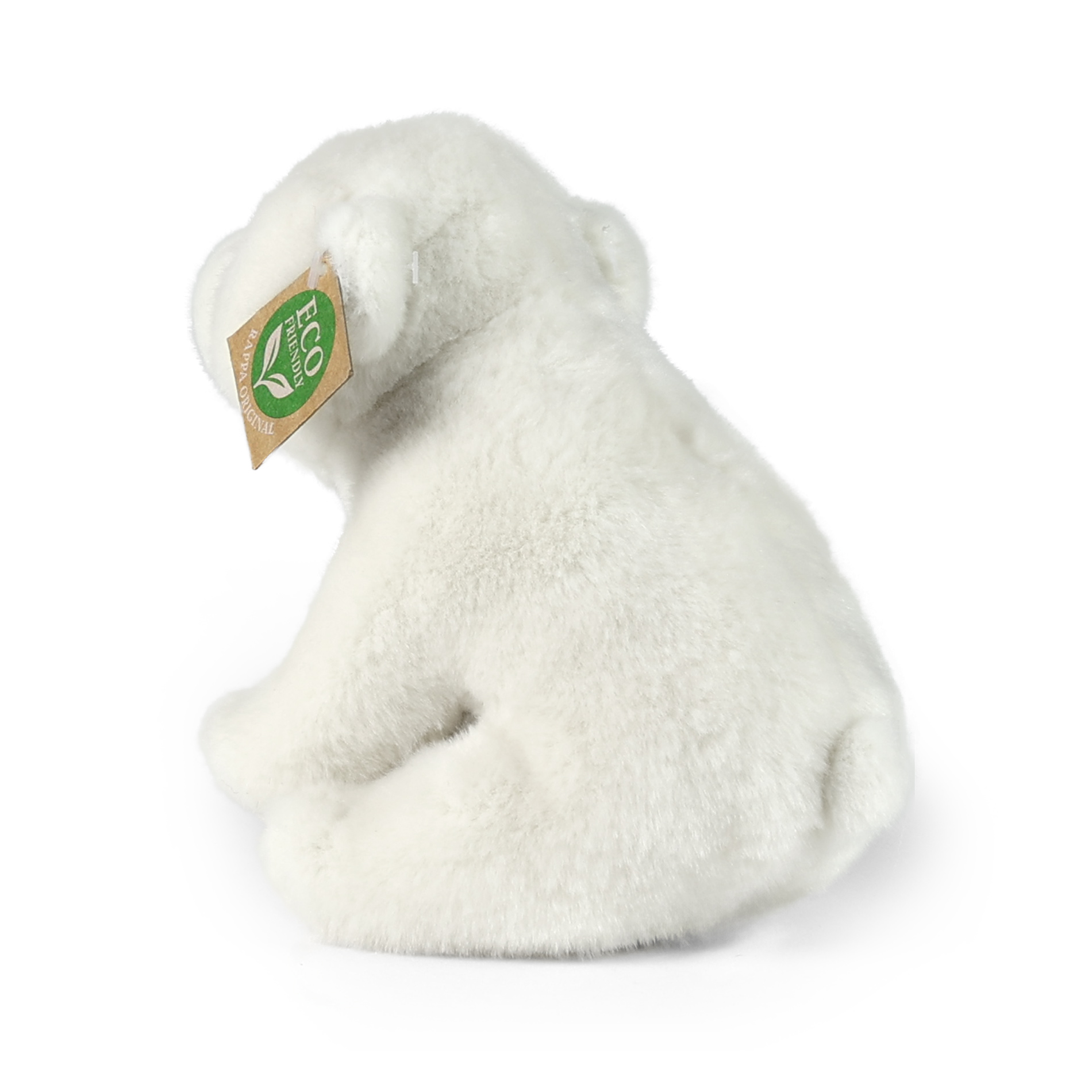 Plyšový medvěd lední sedící 20 cm ECO-FRIENDLY