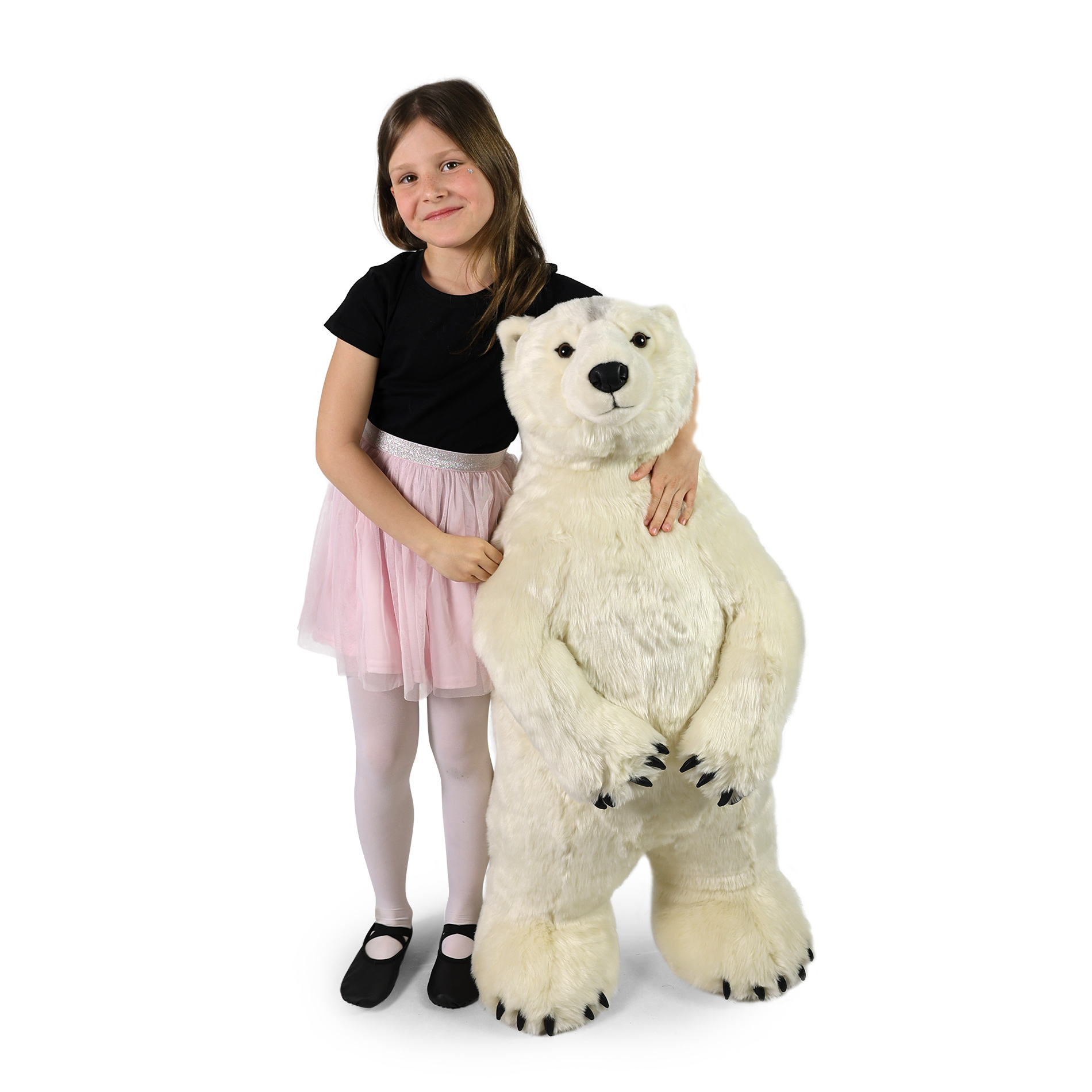 Plyšový medvěd lední 100 cm ECO-FRIENDLY