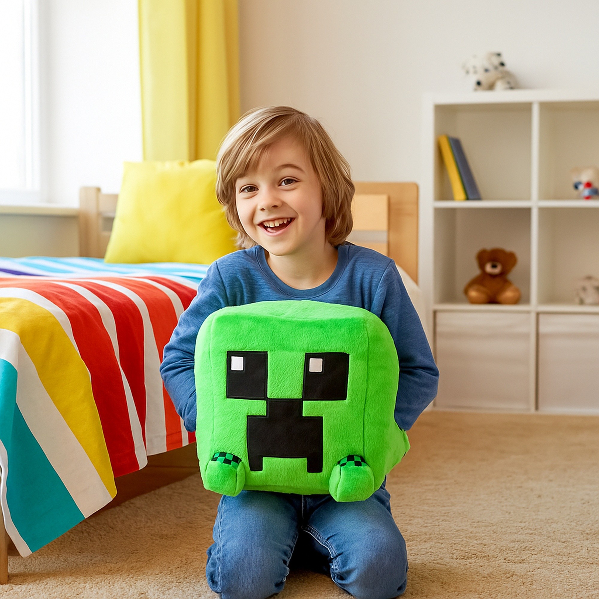 Cozy Noxxiez HW772 Minecraft - hřejivý plyšový polštář 3 v 1