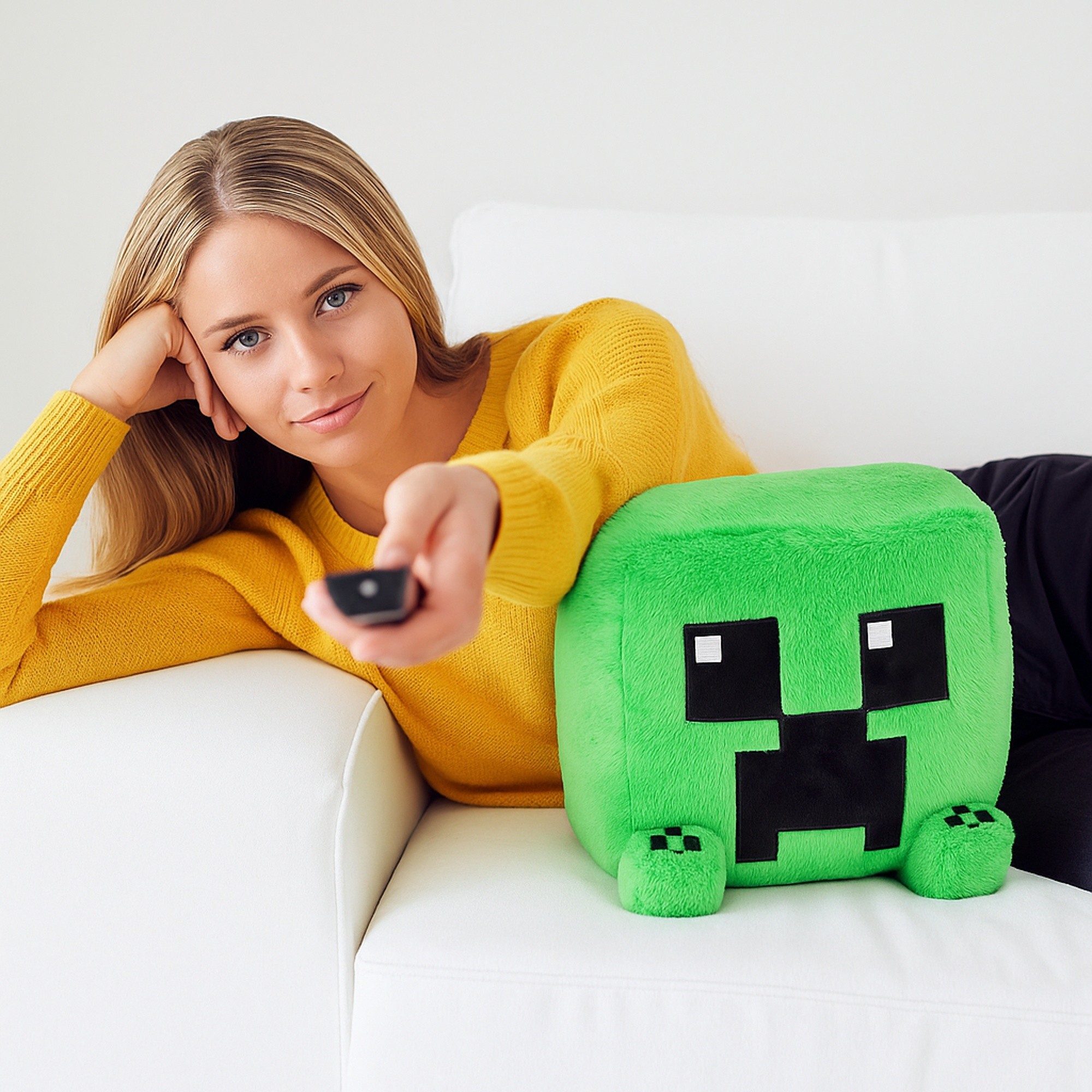 Cozy Noxxiez HW772 Minecraft - hřejivý plyšový polštář 3 v 1