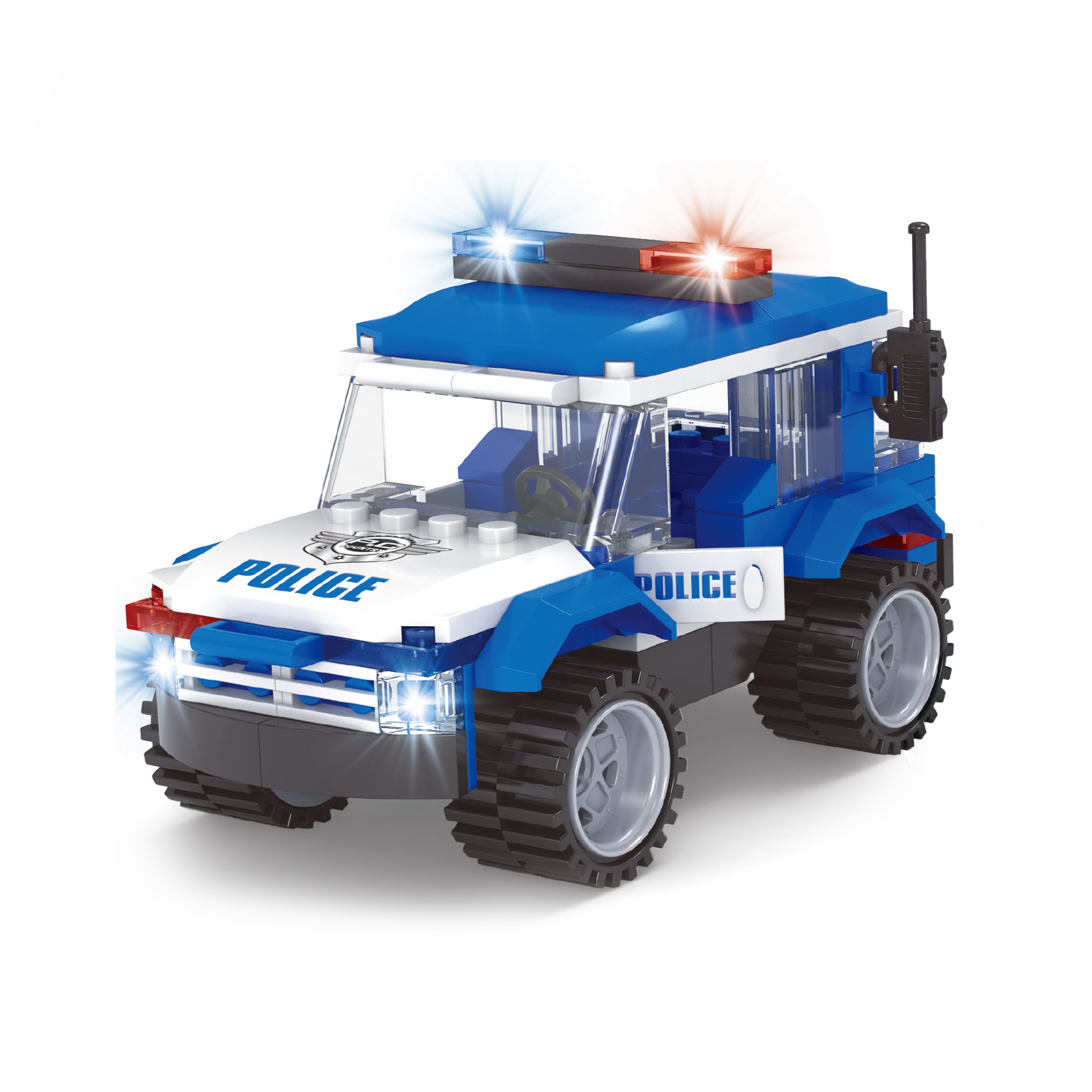 Kompatibilní stavebnice BLOXO policie stanice 194 ks