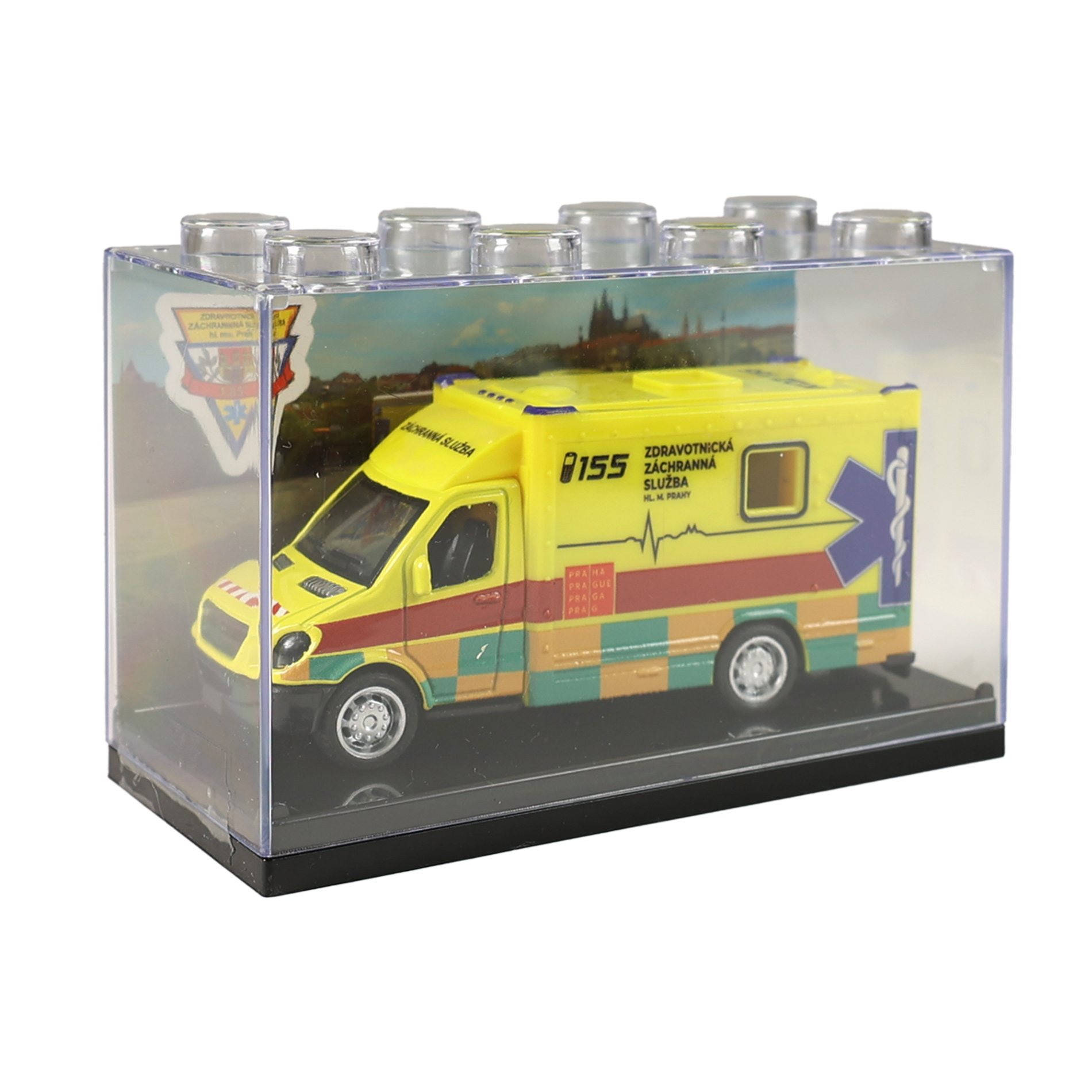 Auto ambulance / sanitka Zdravotnická záchranná služba hl. m. Prahy 10 cm