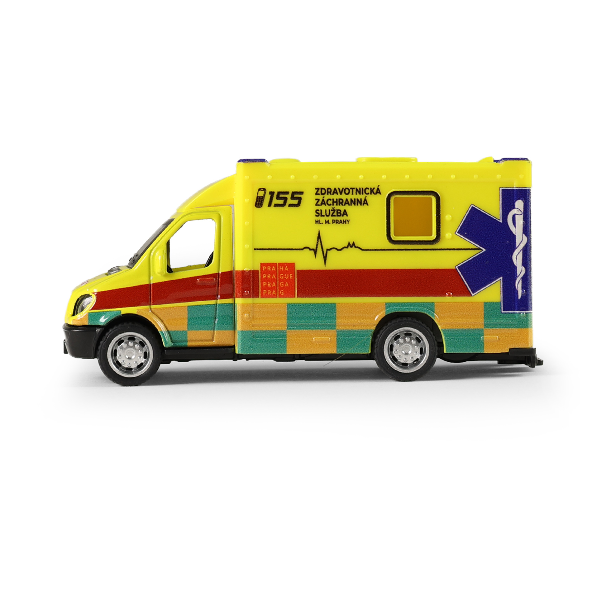 Auto ambulance / sanitka Zdravotnická záchranná služba hl. m. Prahy 10 cm