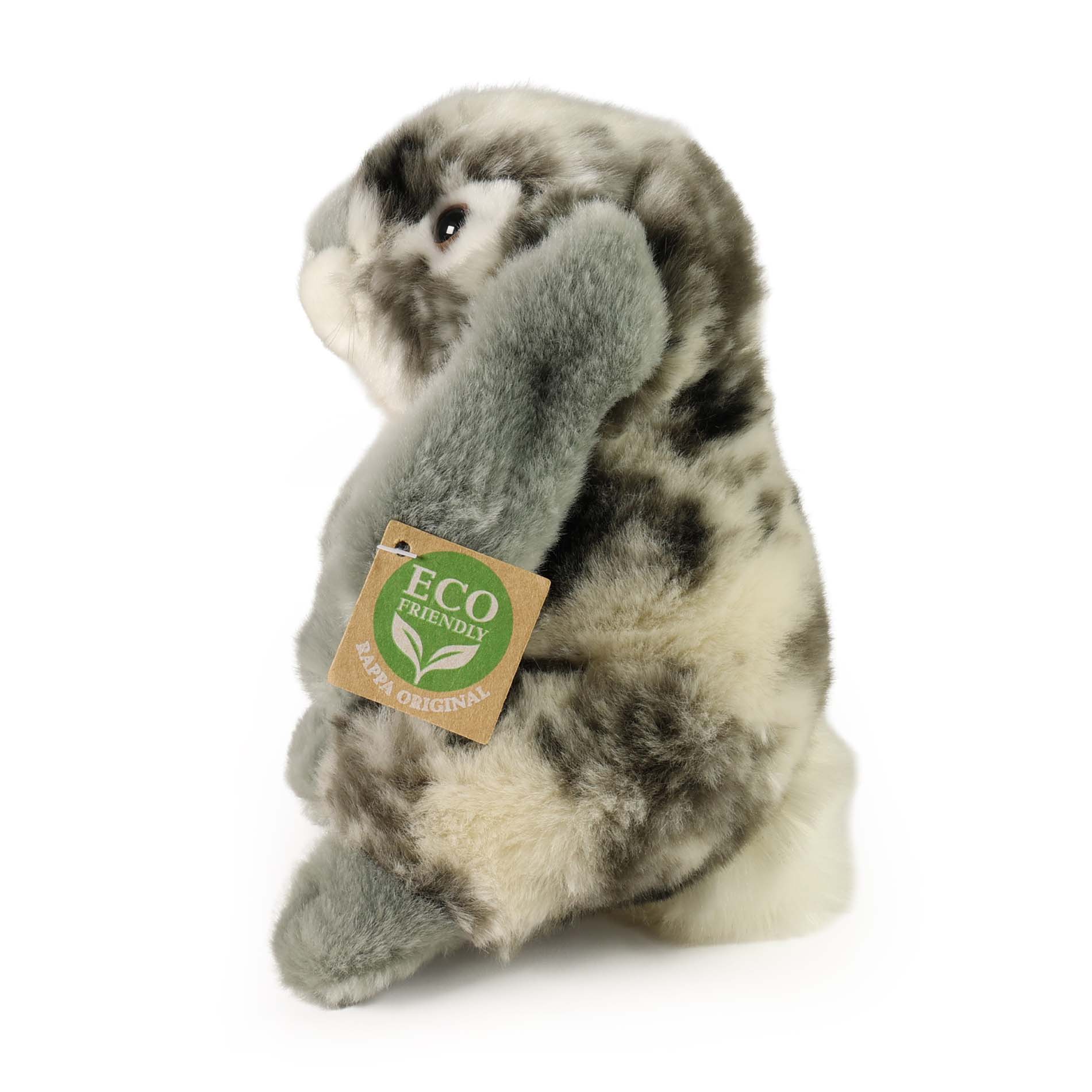 Plyšový králík šedý 19 cm ECO-FRIENDLY