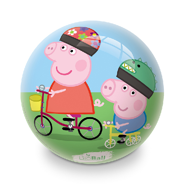 Míč nafouknutý Prasátko Peppa 22 cm BIO BALL