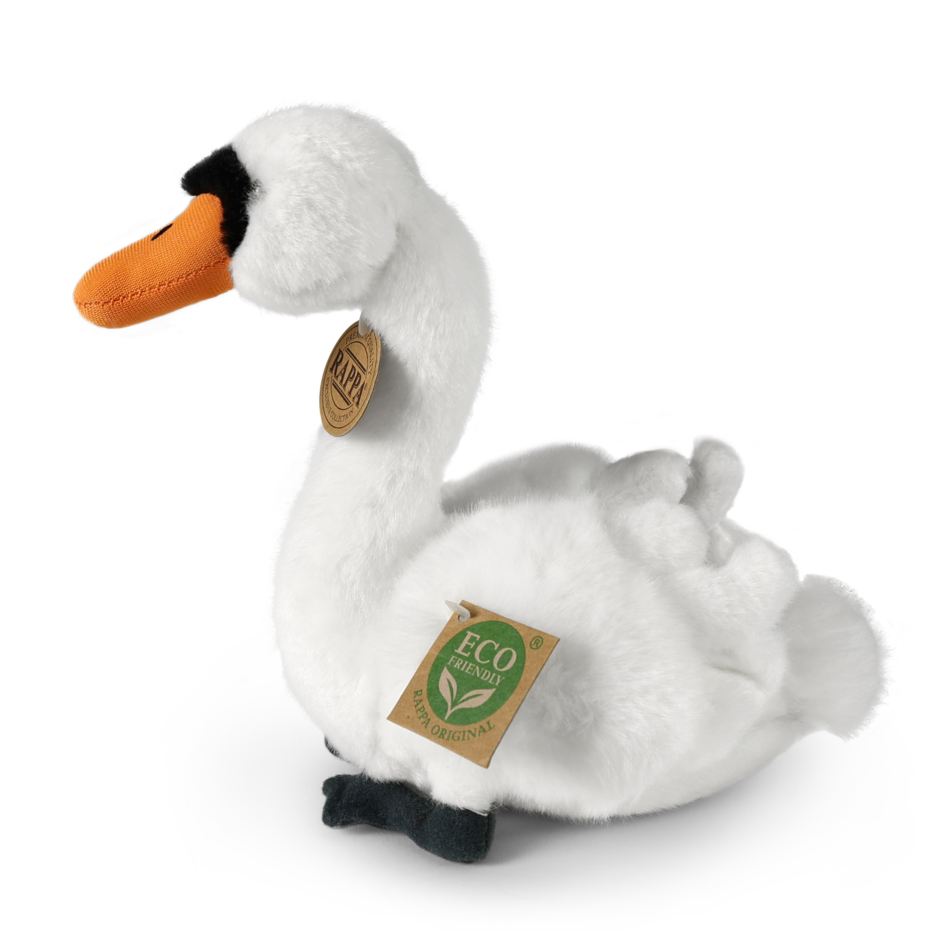 Plyšová labuť 20 cm ECO-FRIENDLY