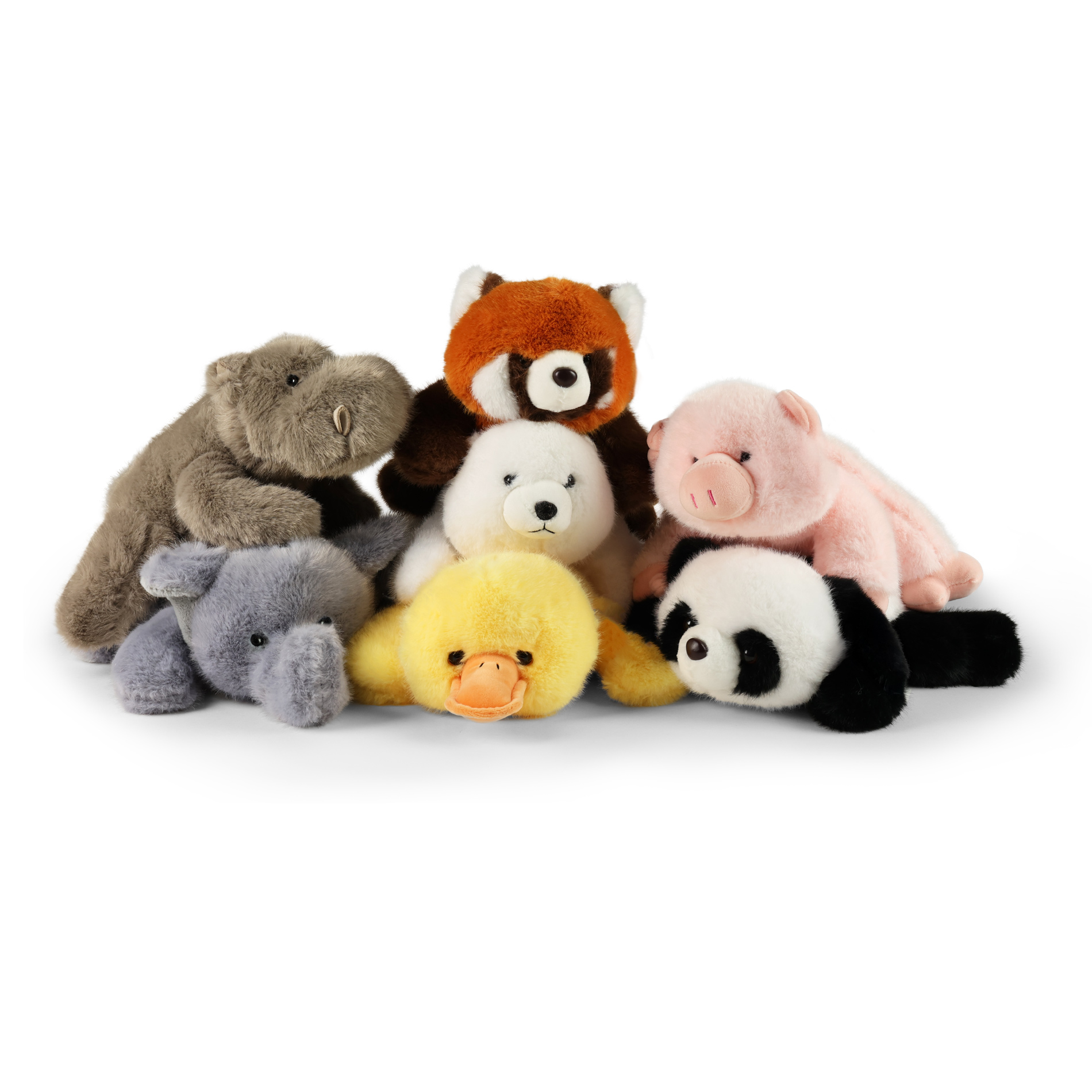 LazyAnimals plyšový medvěd bílý 29 cm