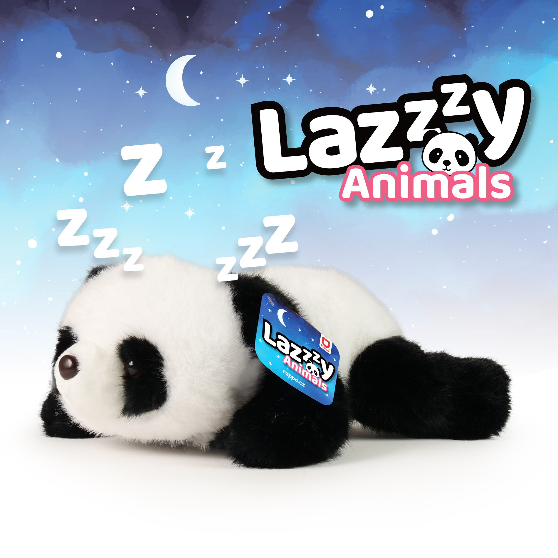 LazyAnimals plyšová panda 29 cm
