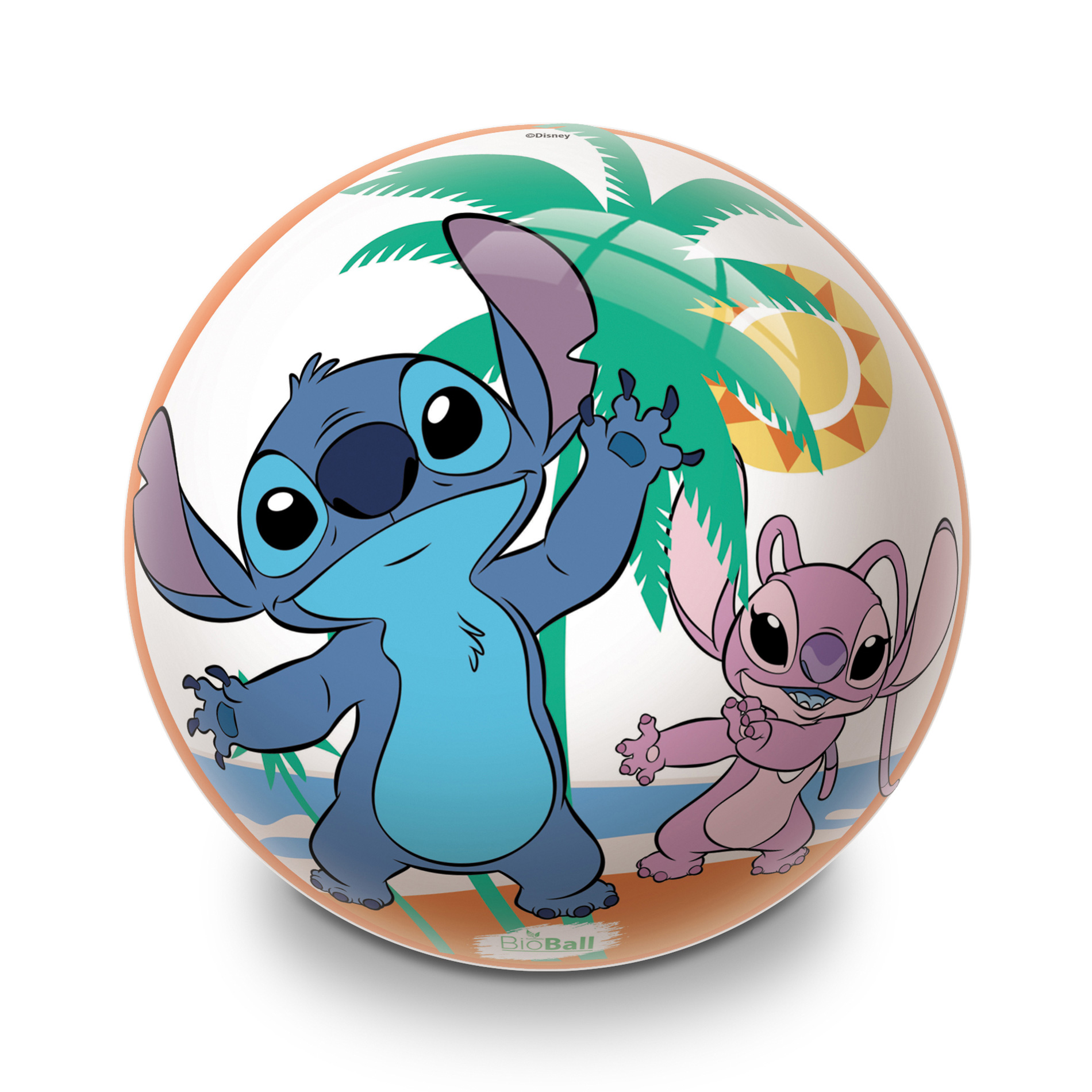 Míč nafouknutý Stitch 22 cm BIO BALL
