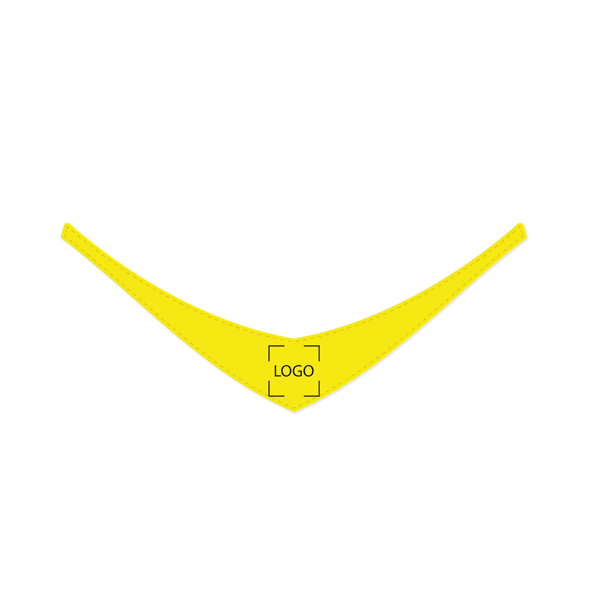 Samostatně NEPRODEJNÉ - šátek pro plyš žlutý