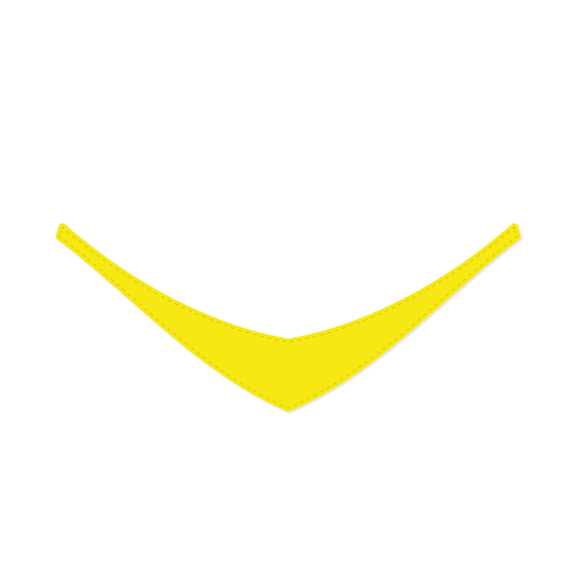 Samostatně NEPRODEJNÉ - šátek pro plyš žlutý