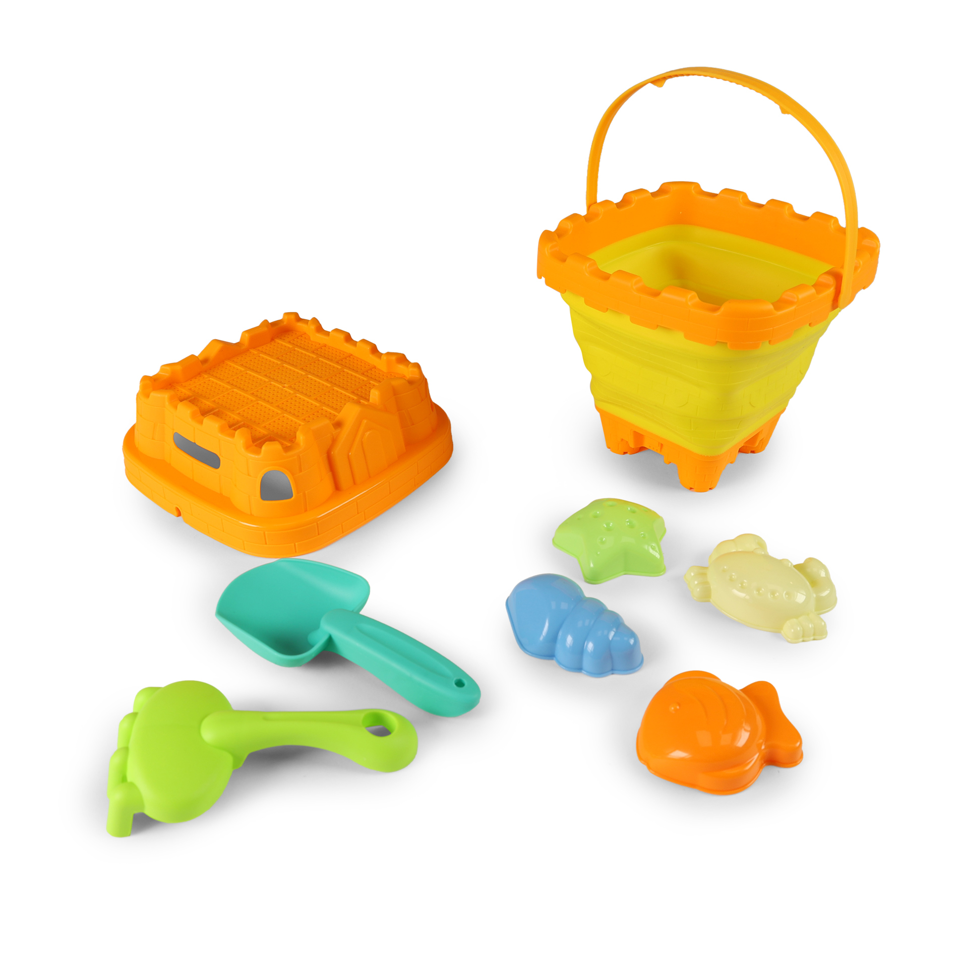 Sada na písek se skládacím kyblíkem