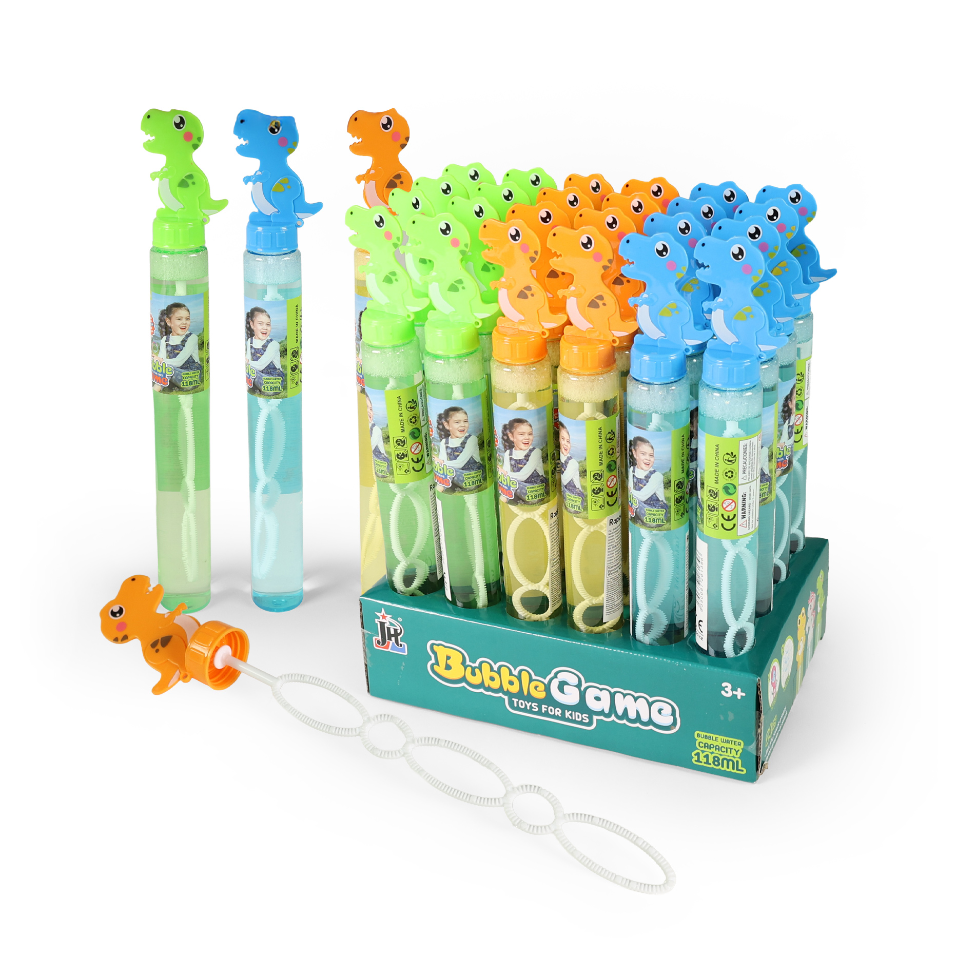 Bublifuk dino 118 ml