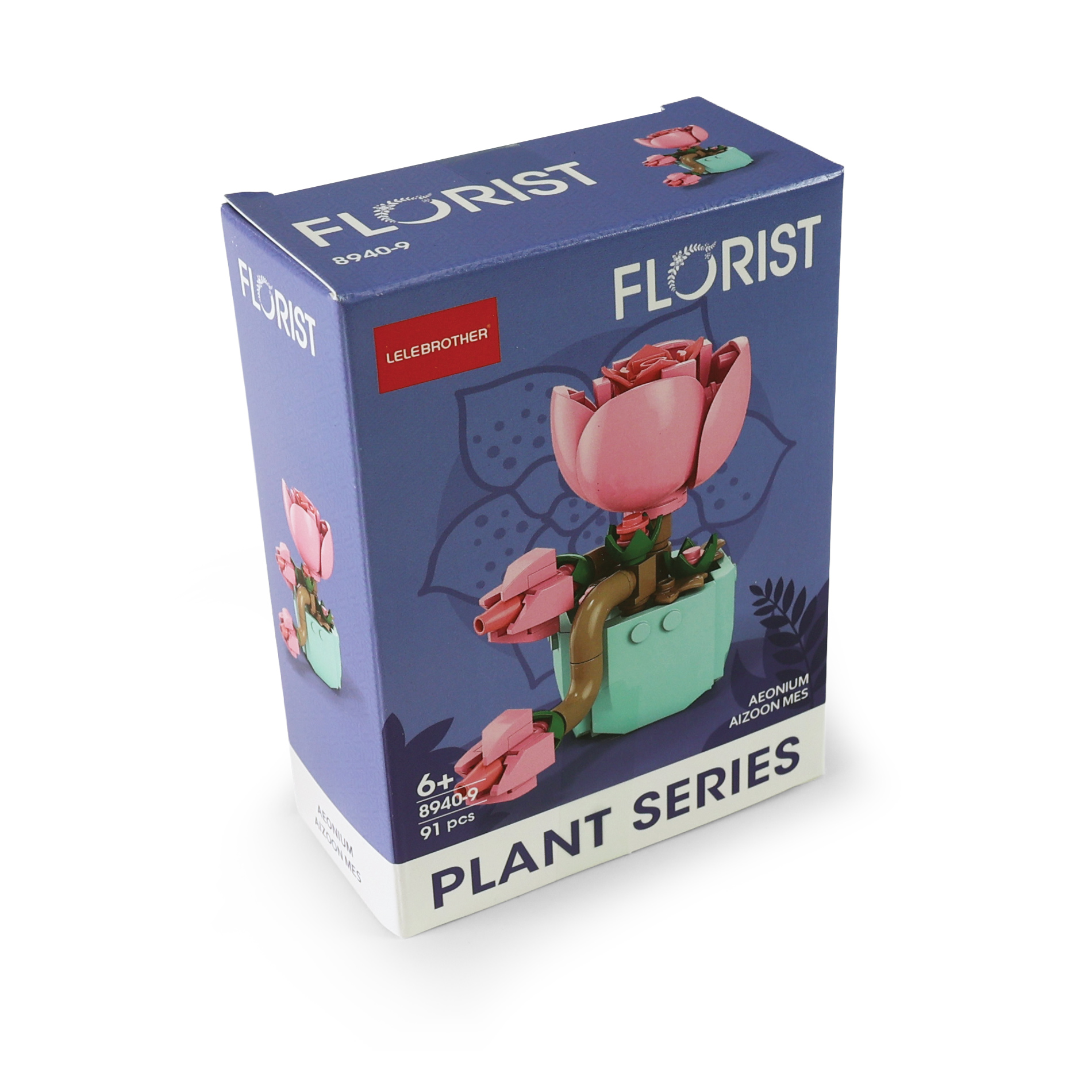 Stavebnice květina v květináči