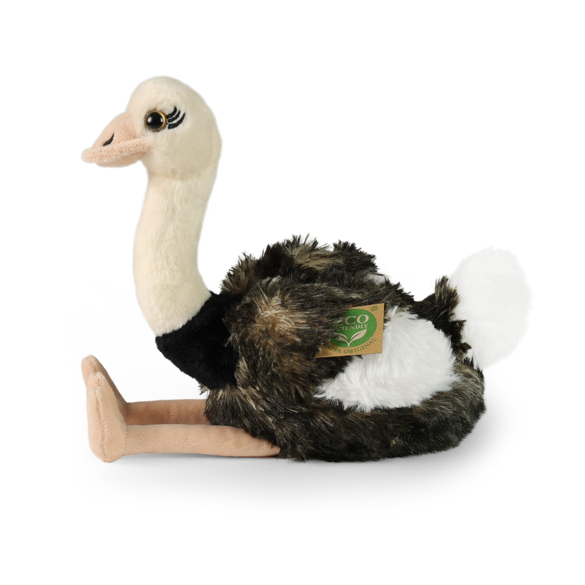 Plyšový pštros 33 cm ECO-FRIENDLY PLUSH WORLD