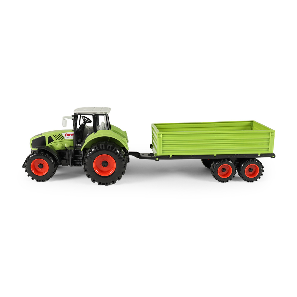 Traktor farmářský s vlečkou 45 cm
