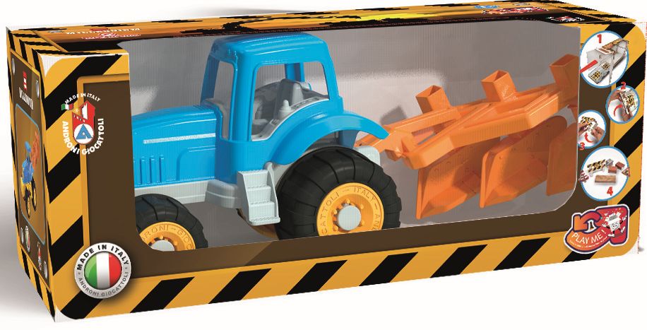 Androni Millennium traktor s funkčním pluhem délka 43 cm