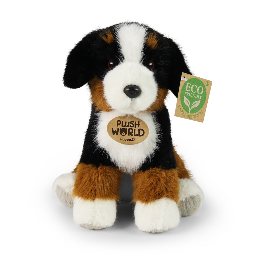 Plyšový pes bernský salašnický 20 cm ECO-FRIENDLY PLUSH WORLD