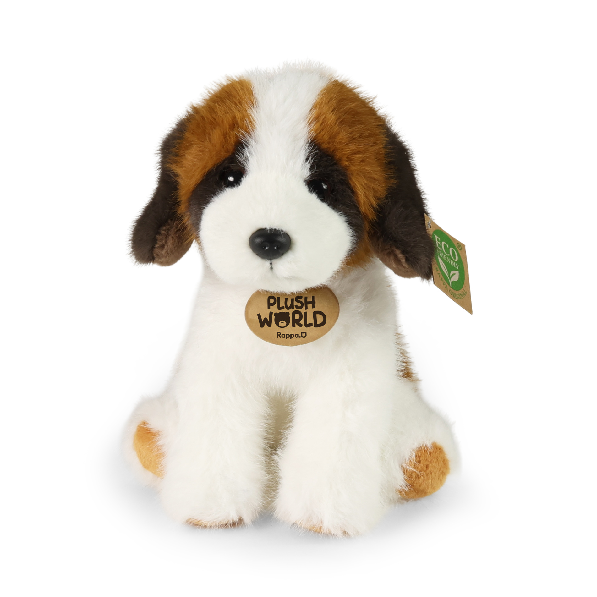 Plyšový pes bernardýn 20 cm ECO-FRIENDLY PLUSH WORLD