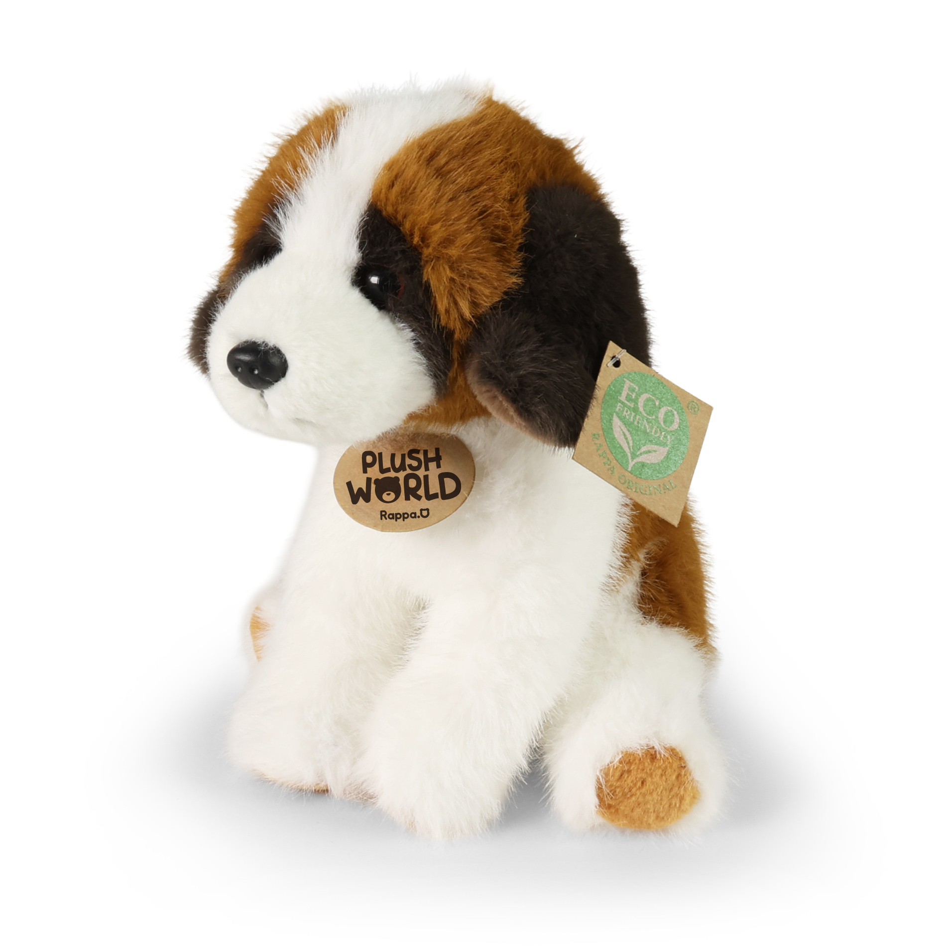 Plyšový pes bernardýn 20 cm ECO-FRIENDLY PLUSH WORLD