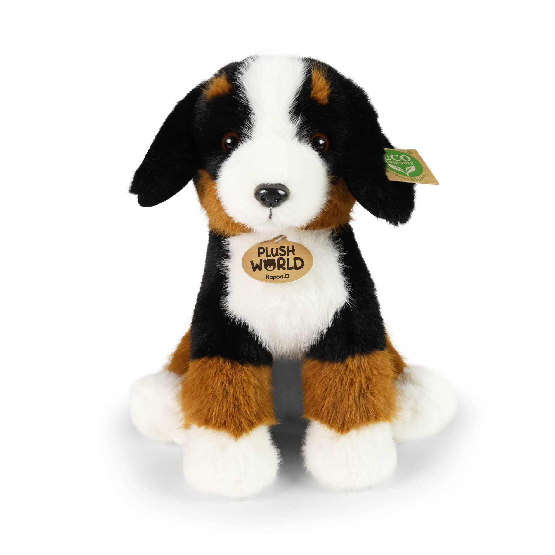 Plyšový pes bernský salašnický 25 cm ECO-FRIENDLY PLUSH WORLD
