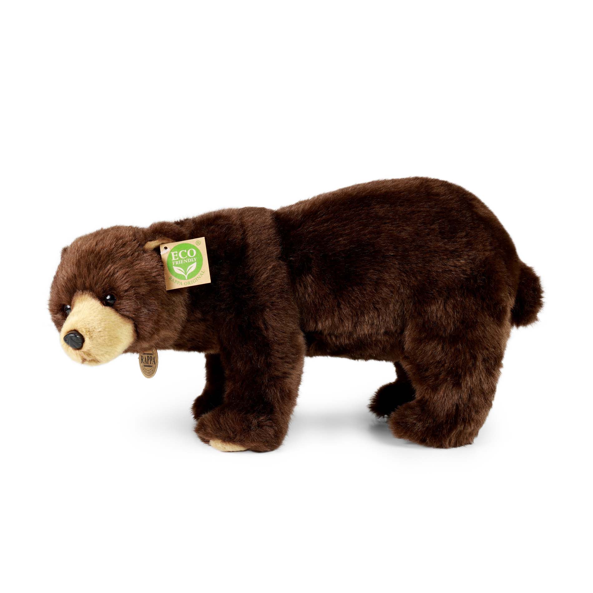 Plyšový medvěd hnědý 40 cm ECO-FRIENDLY